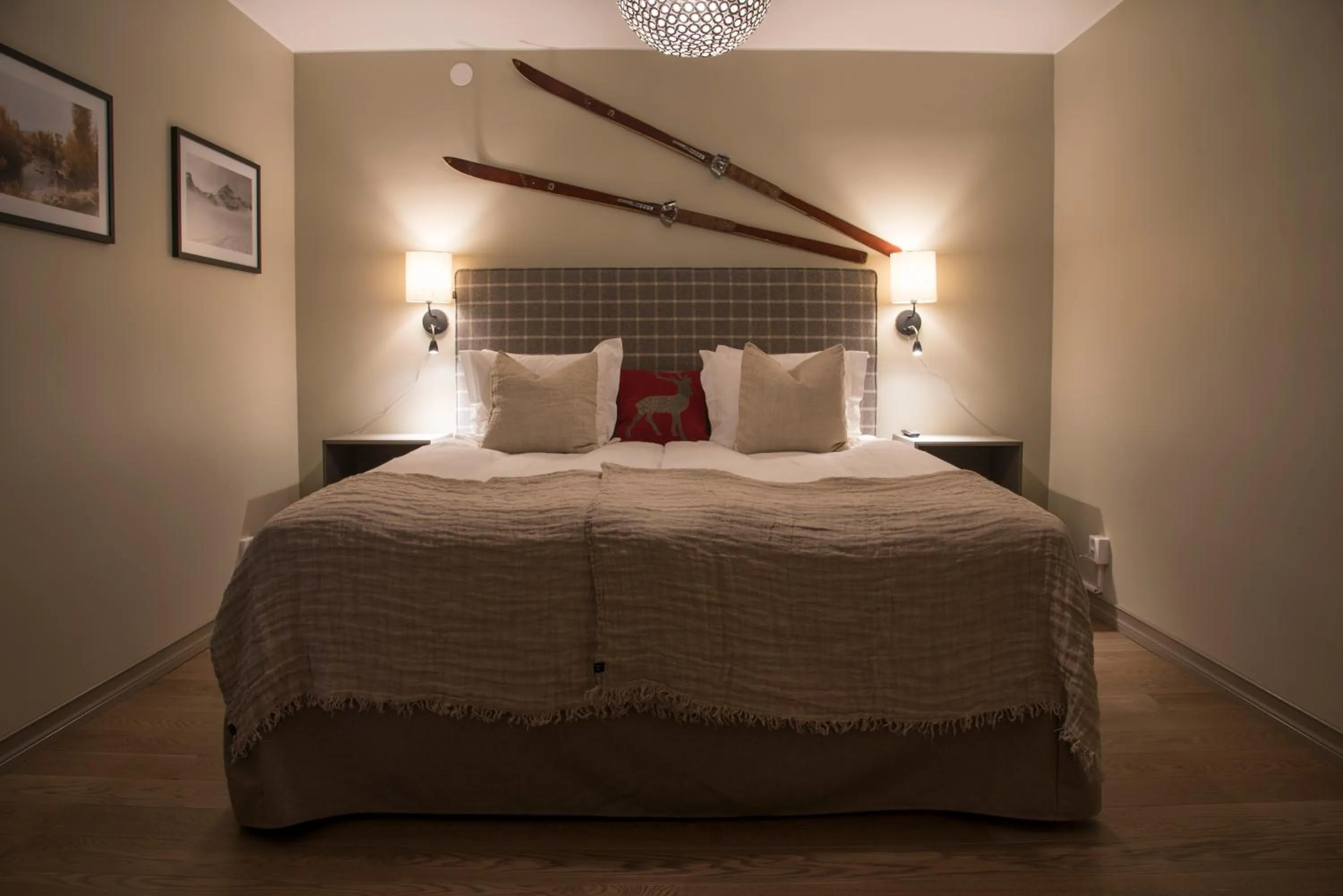 Bed in Hotel Bügelhof