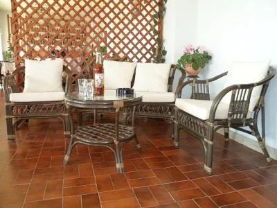 Patio in Hotel Panorama di Sicilia