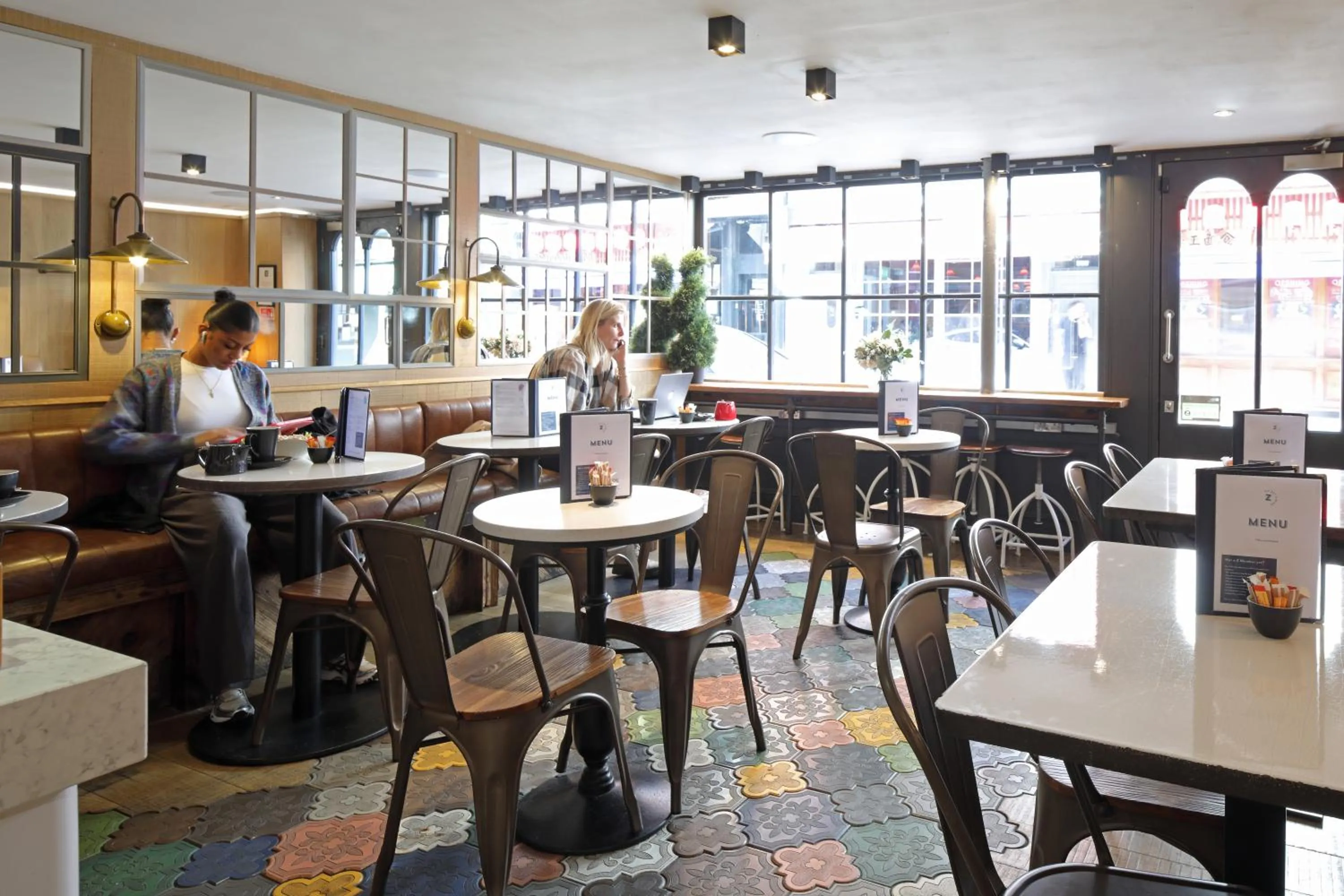 Restaurant/places to eat in The Z Hotel Soho