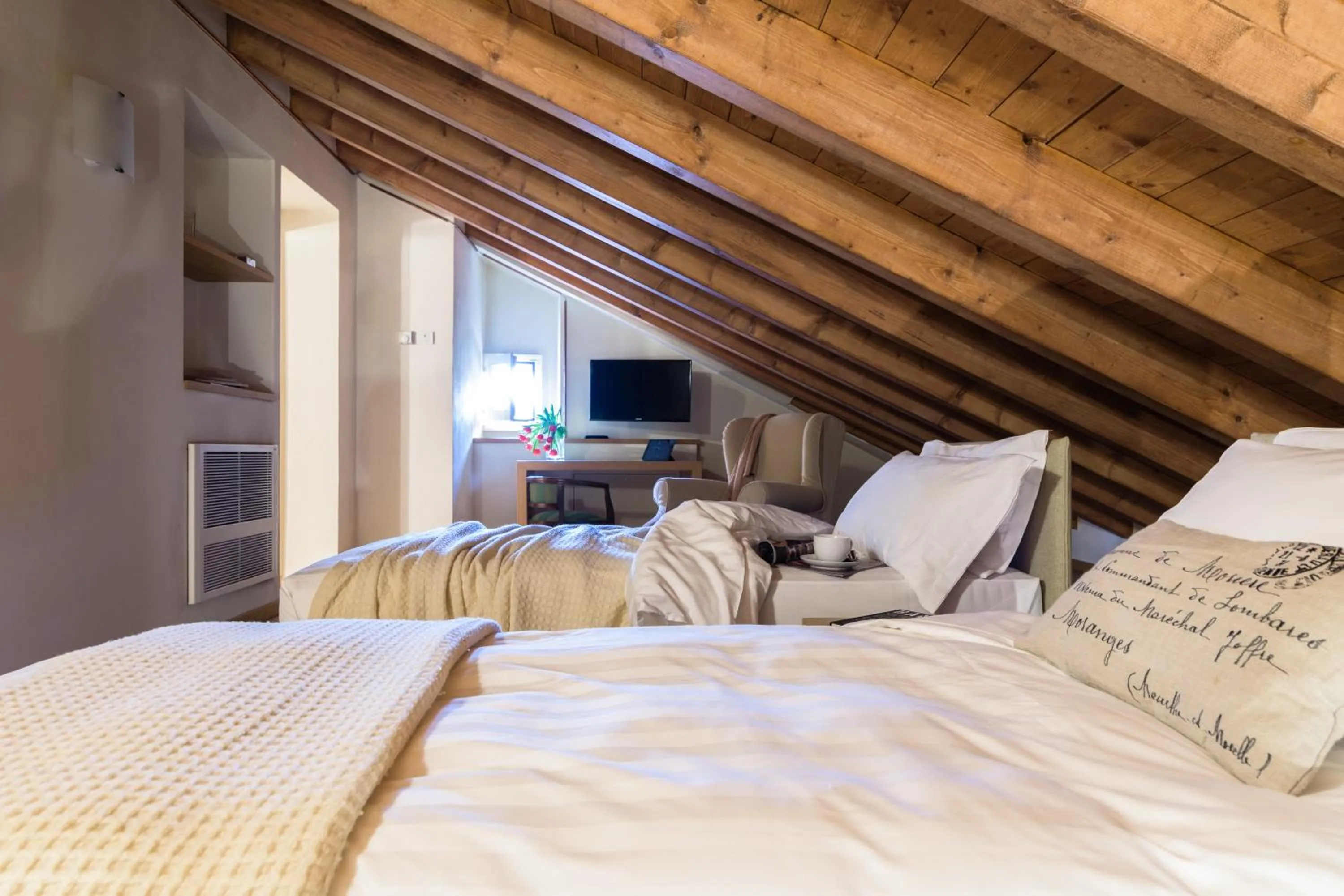 Bedroom, Bed in Ascanio Sforza - Suites & Apartments