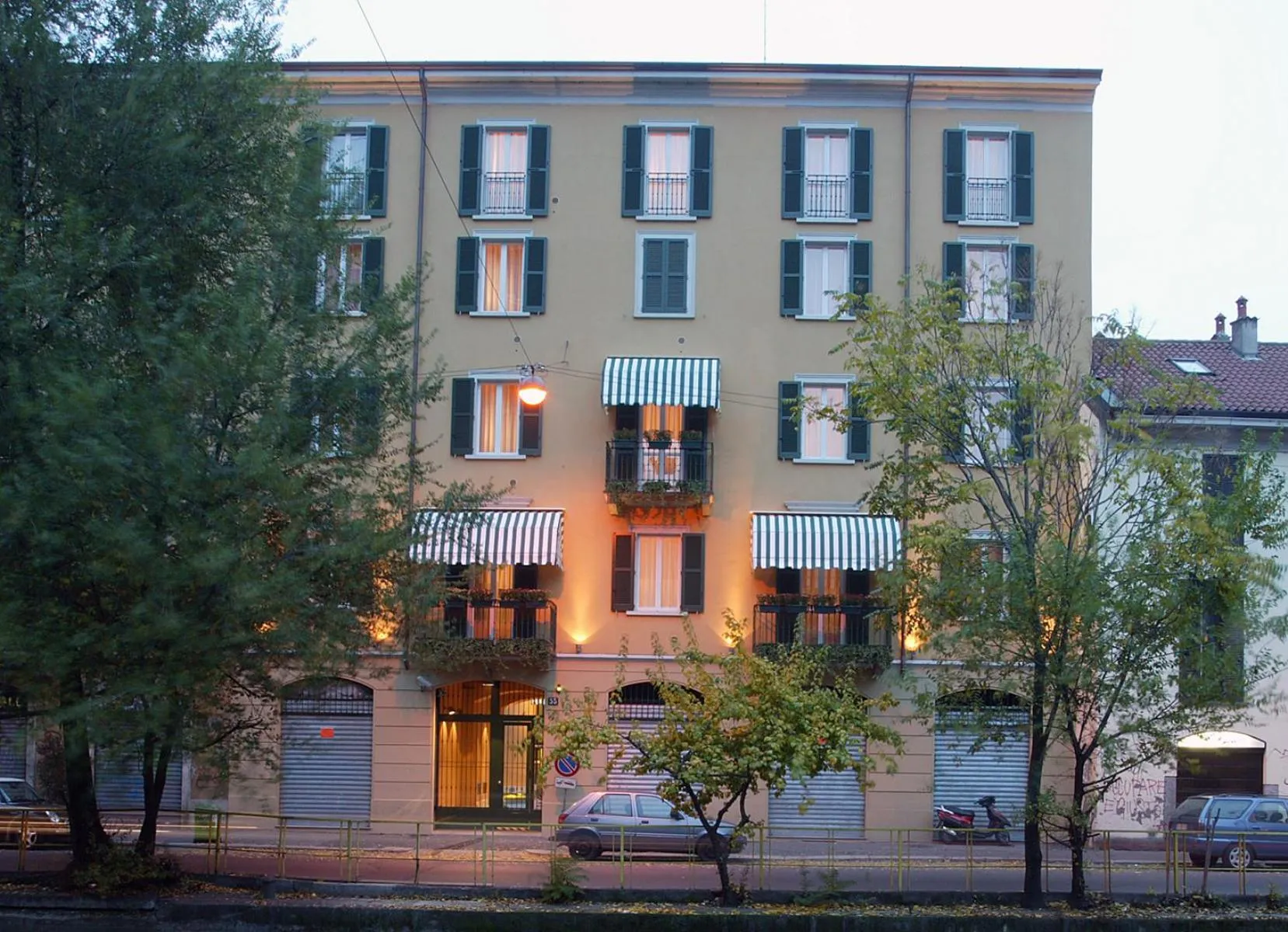 Facade/entrance in Ascanio Sforza - Suites & Apartments