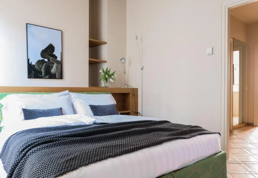 Bedroom, Bed in Ascanio Sforza - Suites & Apartments