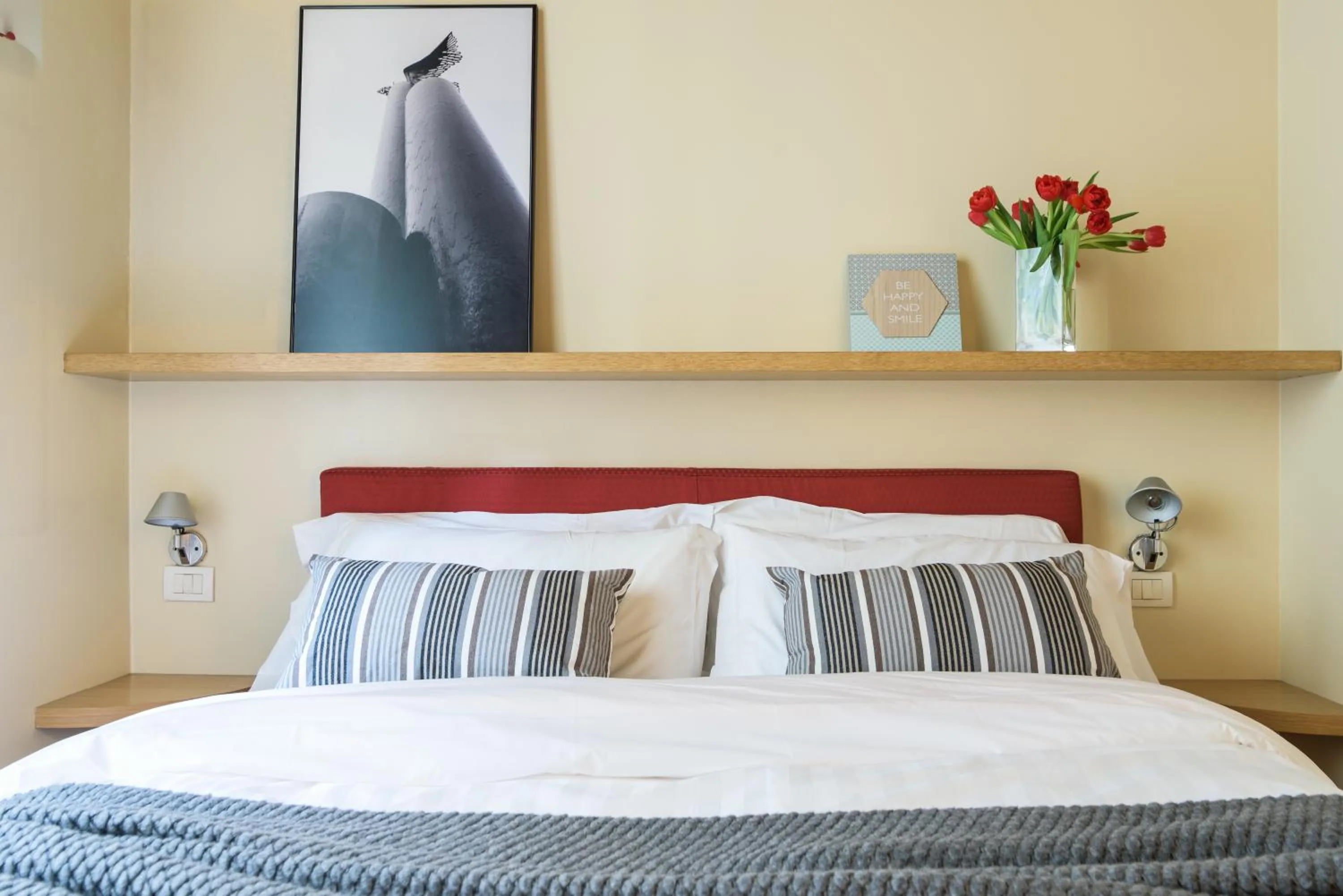 Bedroom, Bed in Ascanio Sforza - Suites & Apartments