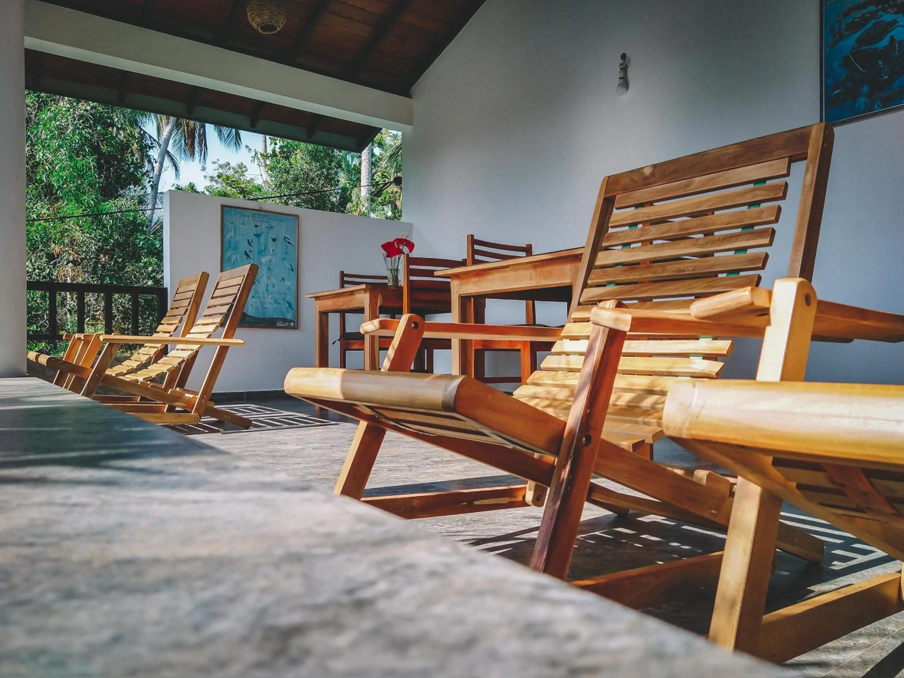 Patio in All View Resort