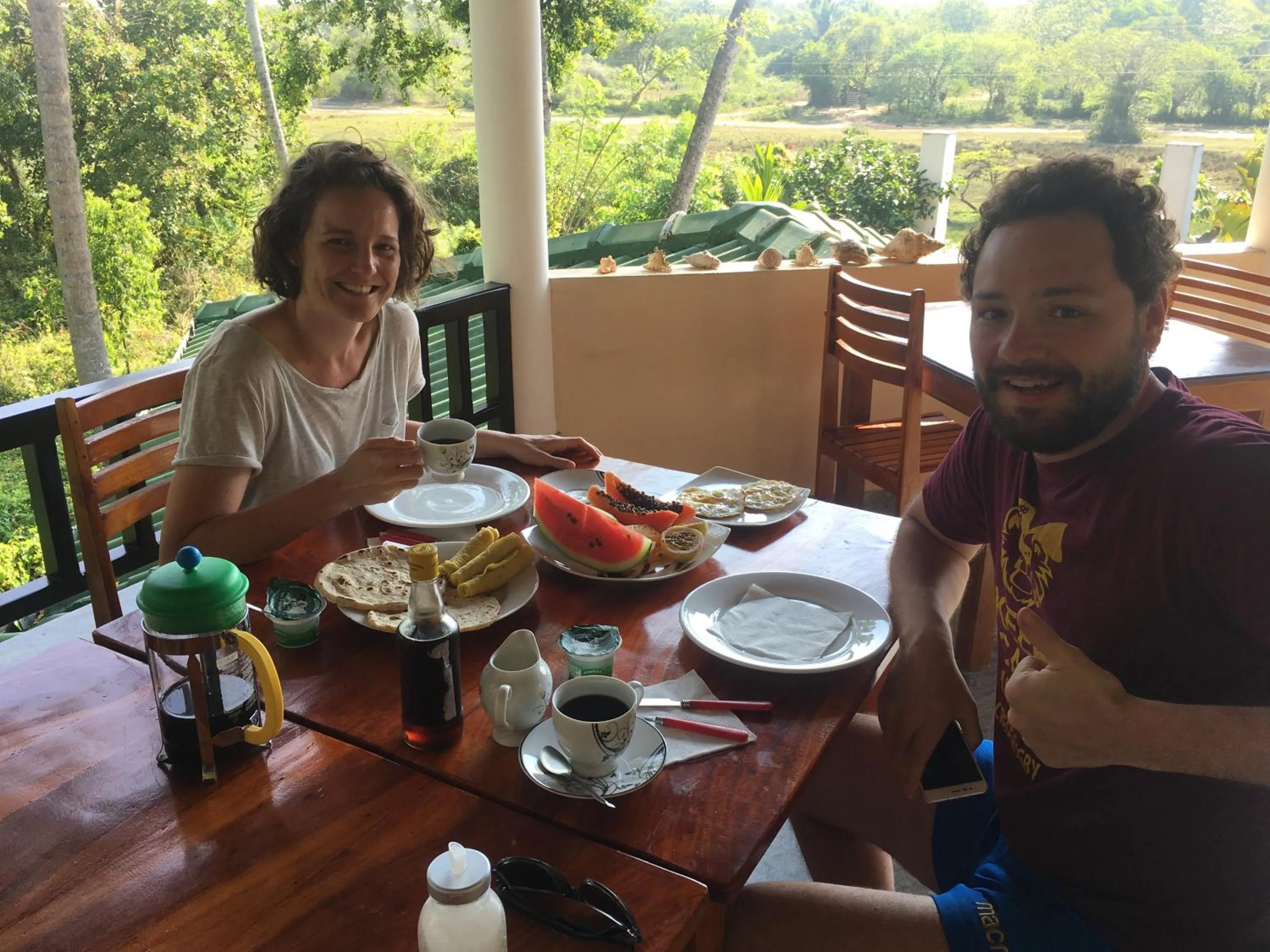 Breakfast in All View Resort