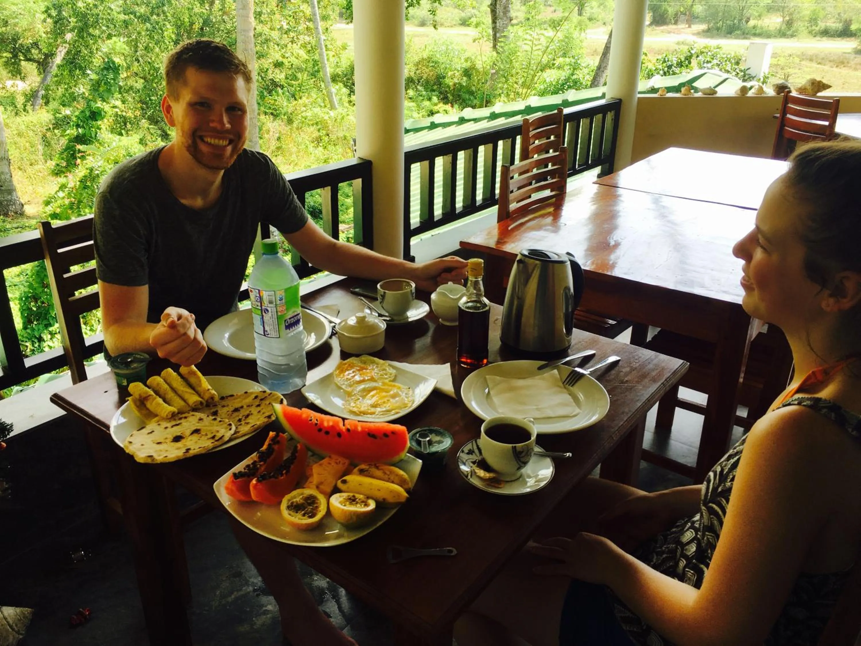 Seating area in All View Resort