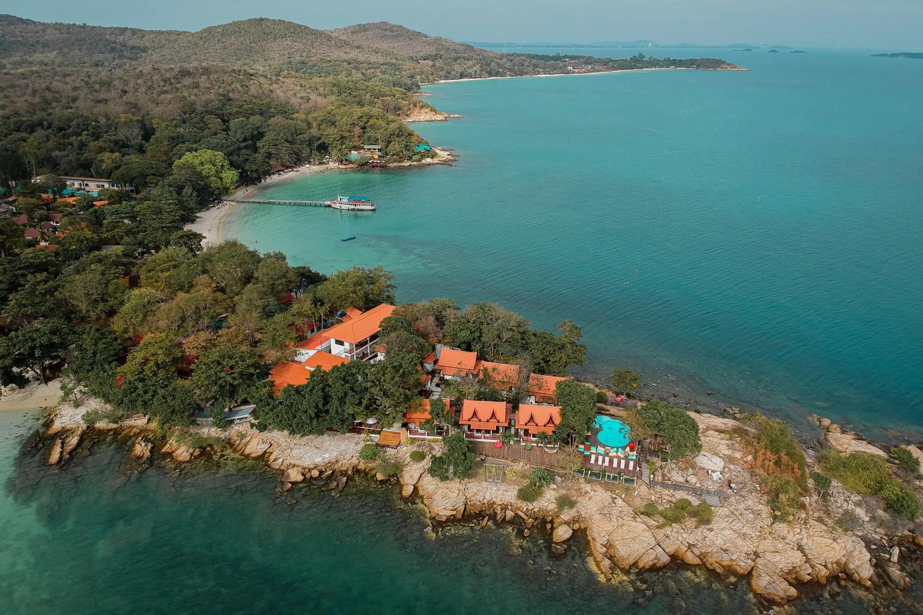 Natural landscape in Vimarn Samed Resort