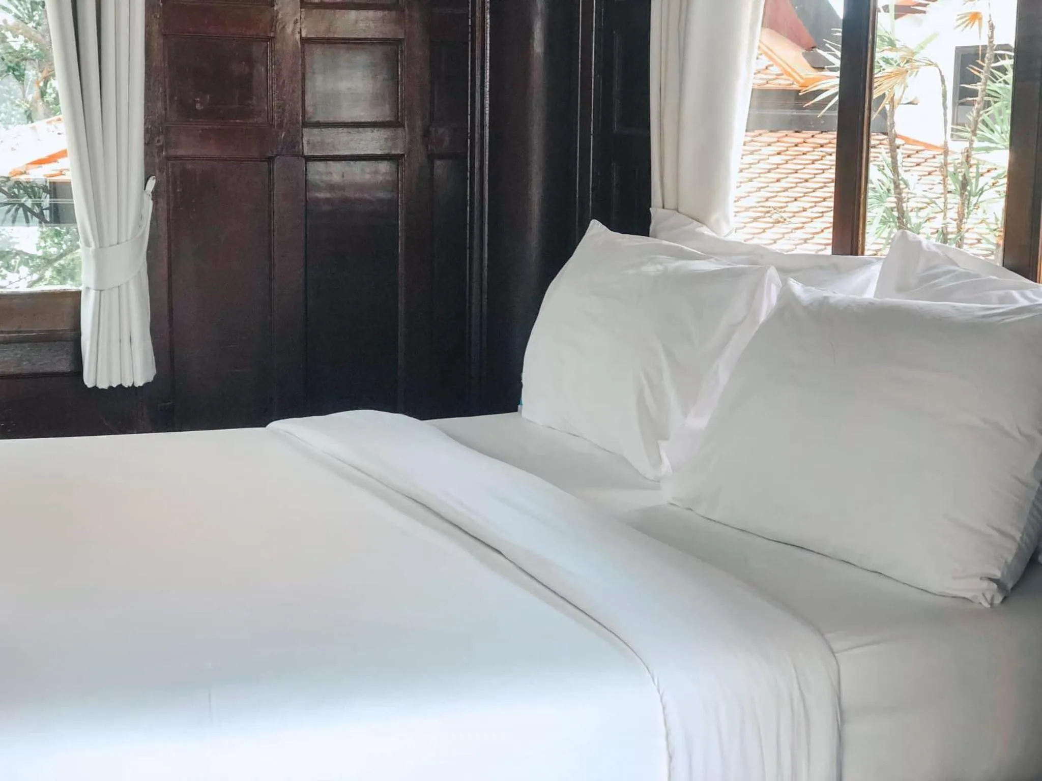 Bed in Vimarn Samed Resort