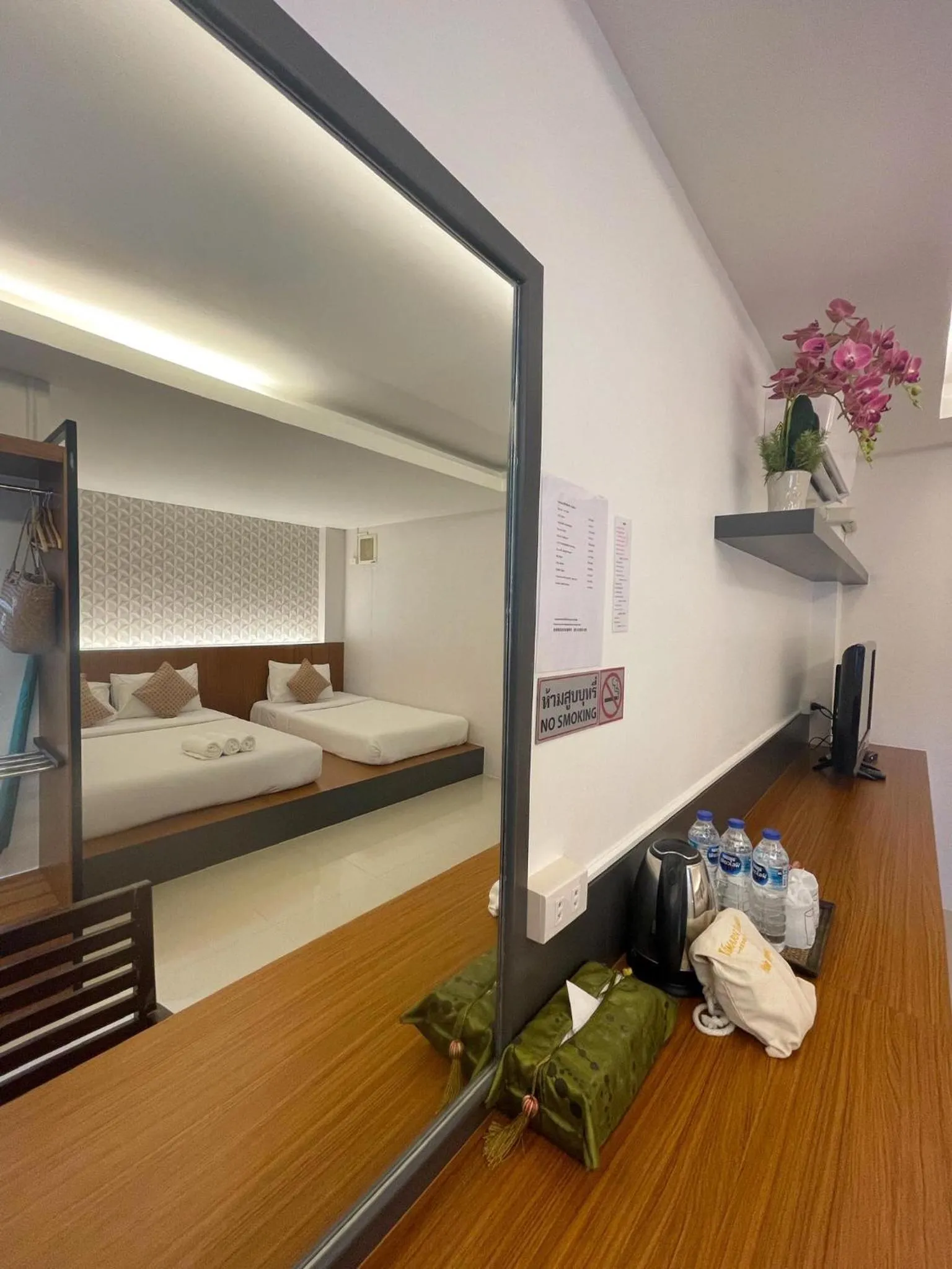 Bed in Vimarn Samed Resort