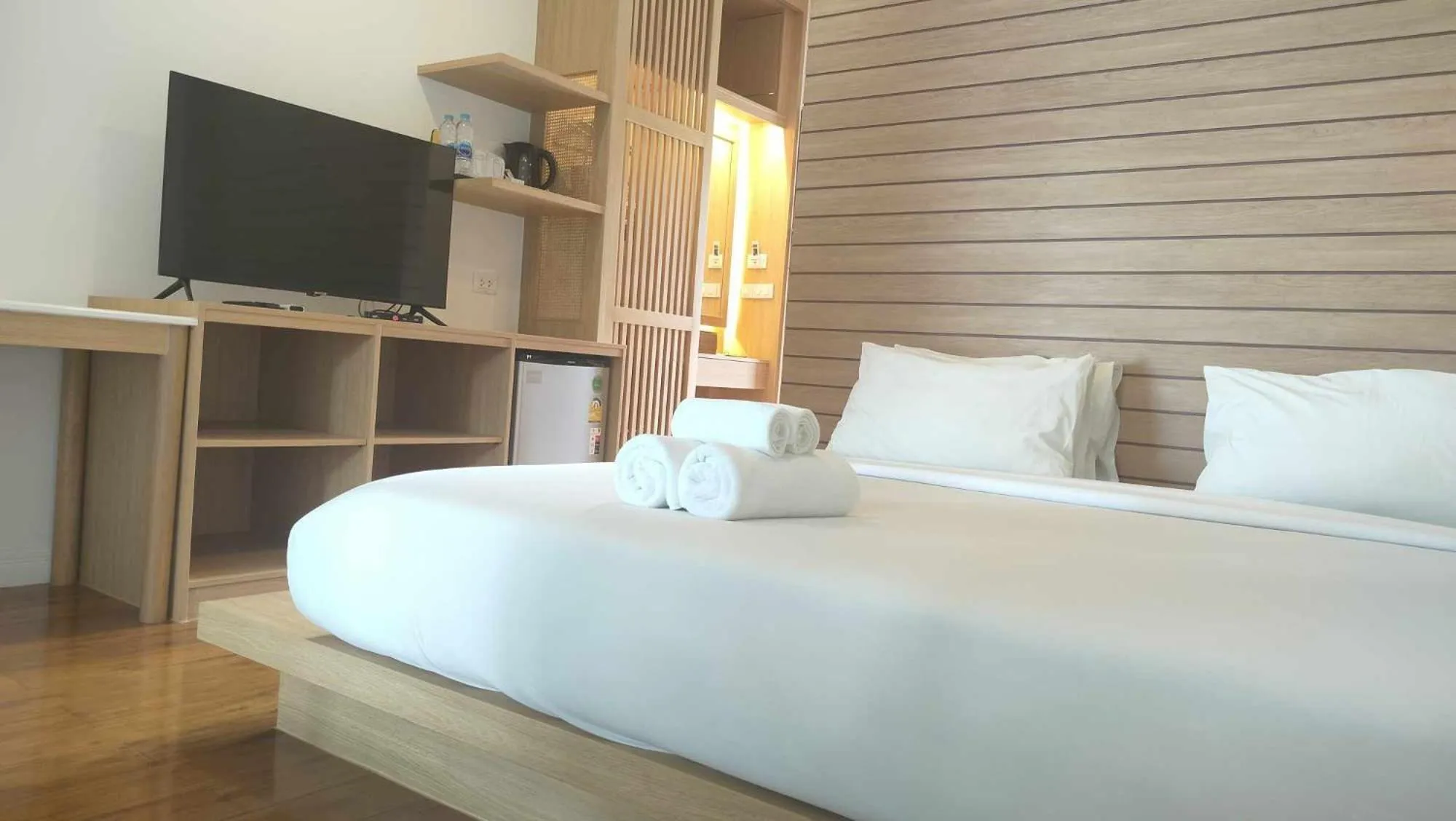 Bed in Vimarn Samed Resort