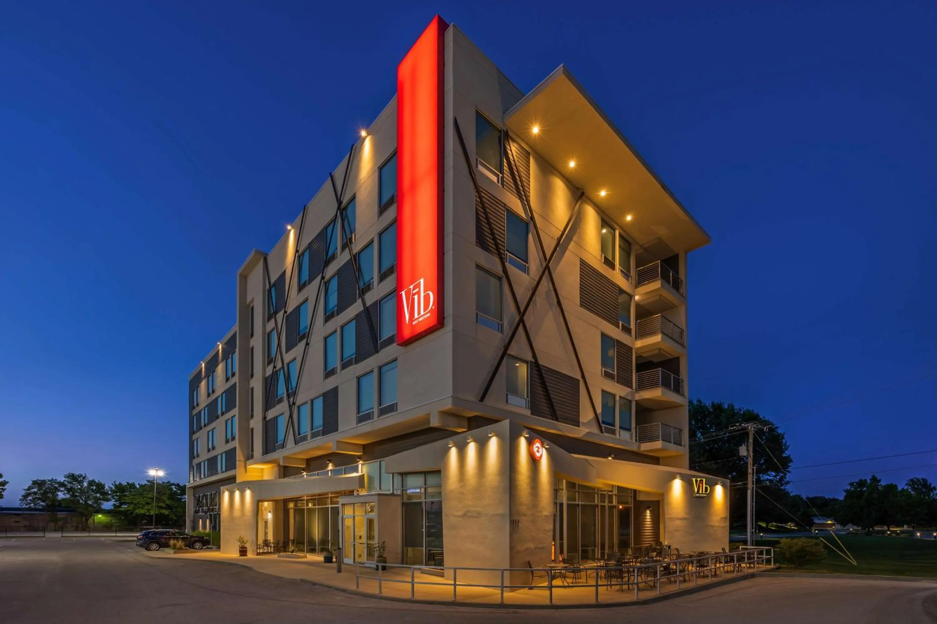 Property building in Vīb Best Western Springfield