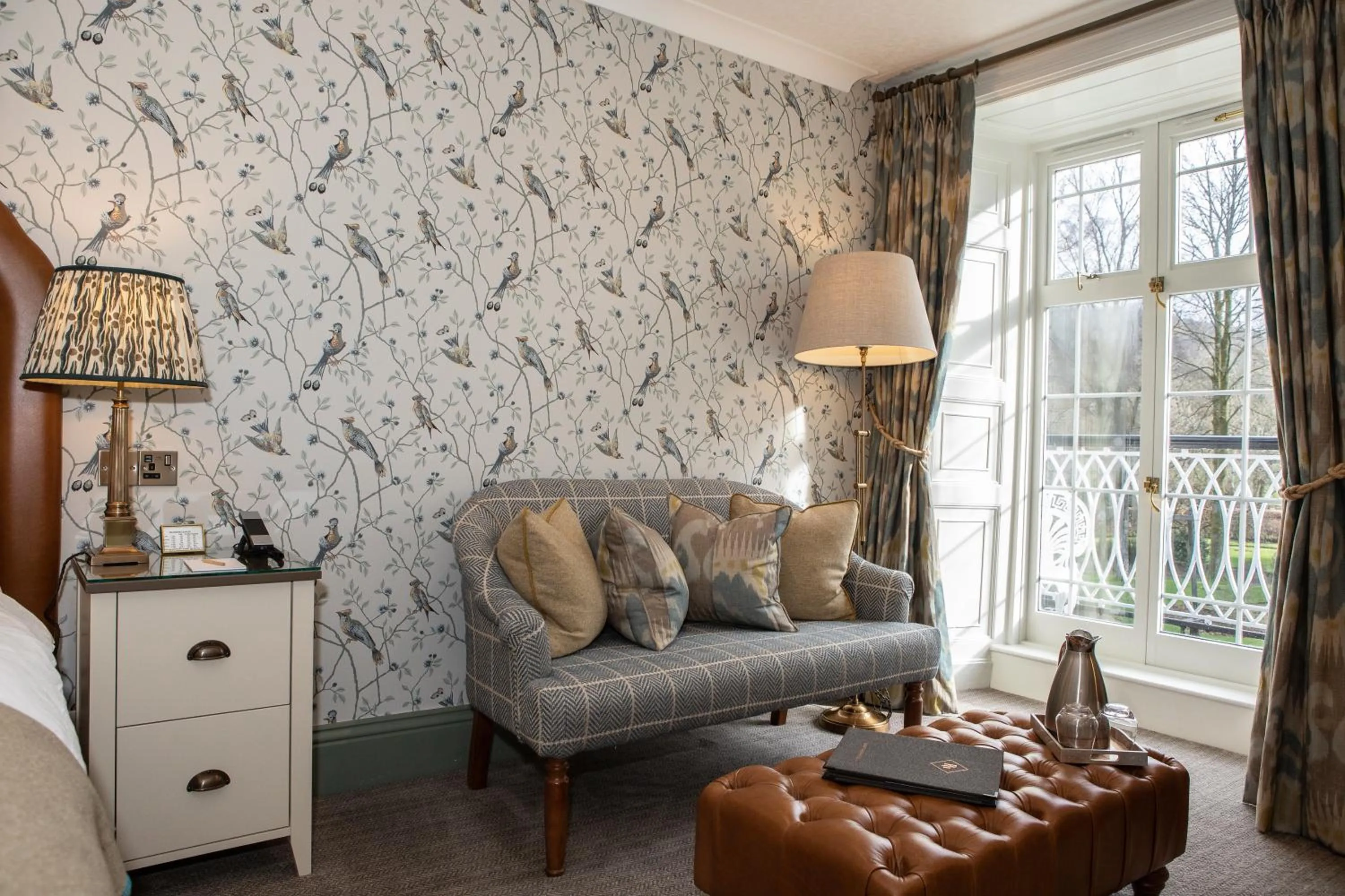 Seating area in Rothay Manor Hotel