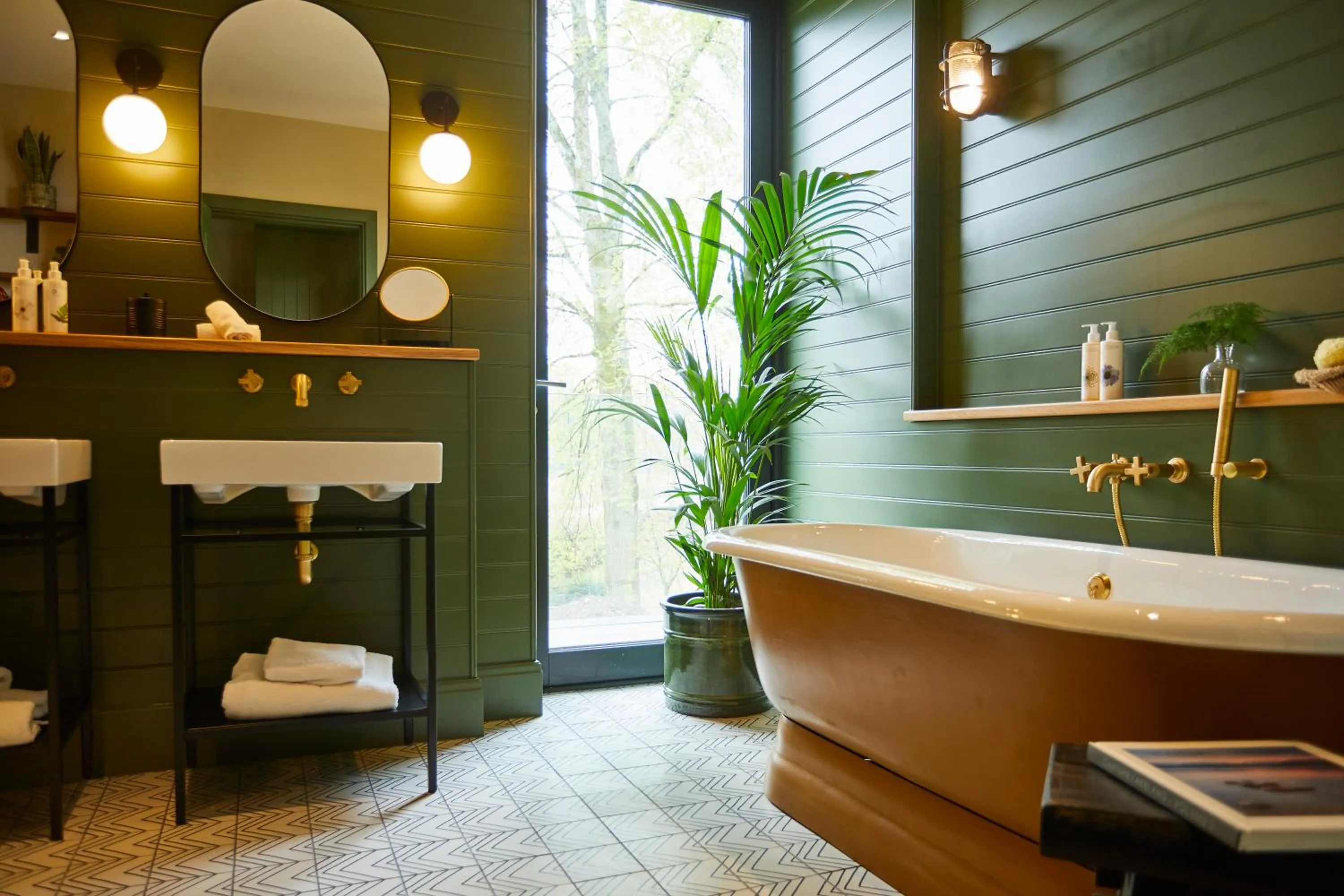 Bathroom in Rothay Manor Hotel