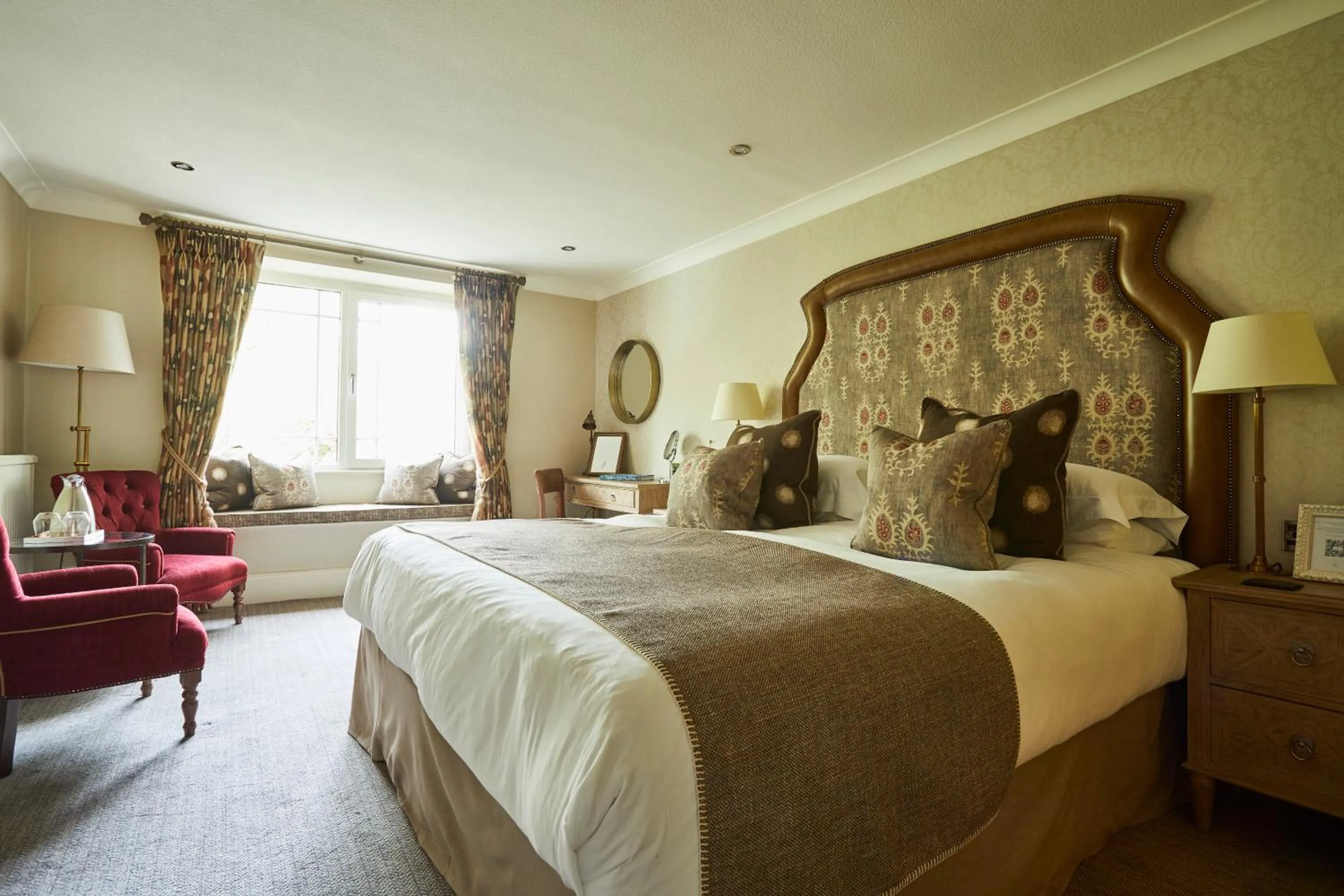 Bedroom, Bed in Rothay Manor Hotel