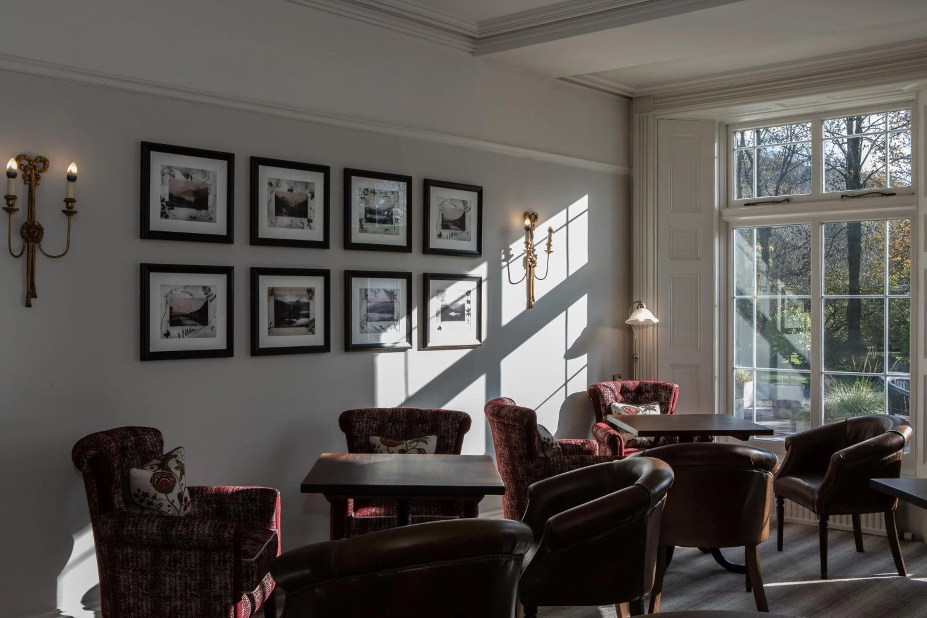 Seating area in Rothay Manor Hotel