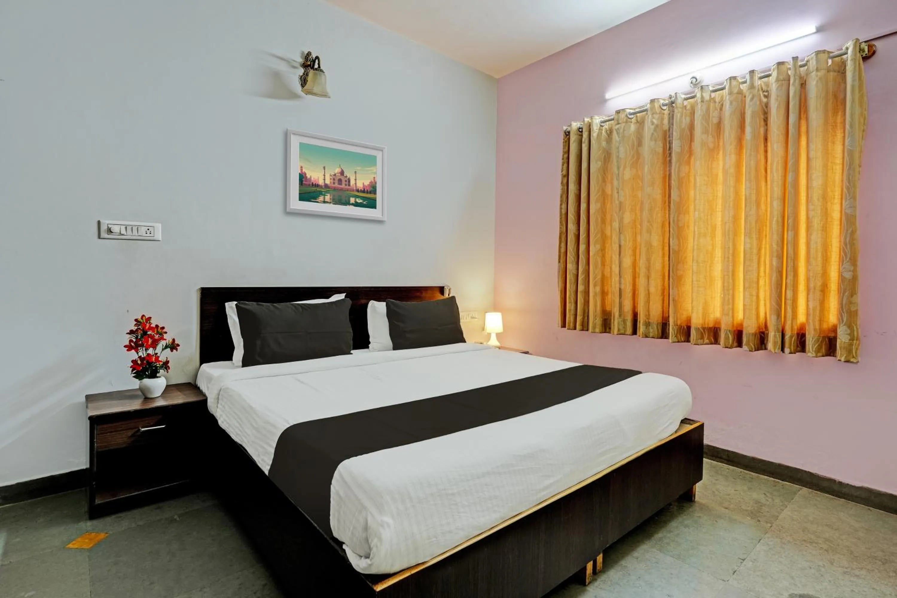 Bedroom in Hotel O Skylark Service Apartment