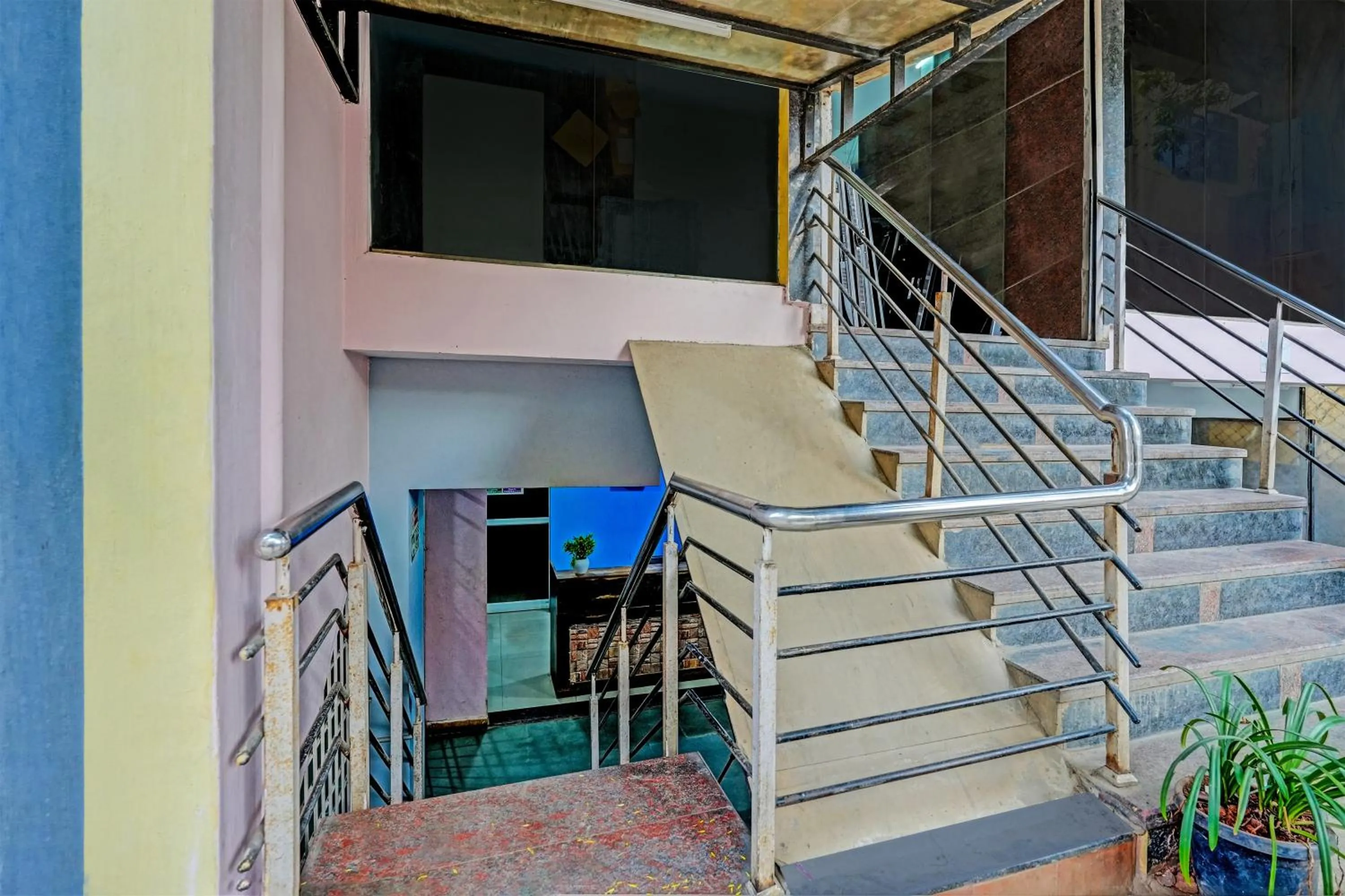 Facade/entrance in Hotel O Skylark Service Apartment