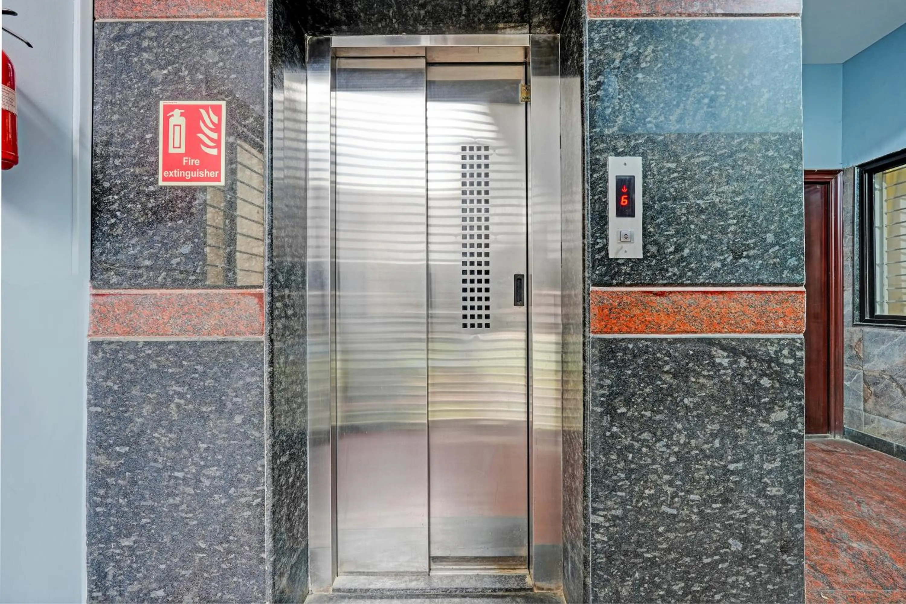 Facade/entrance in Hotel O Skylark Service Apartment