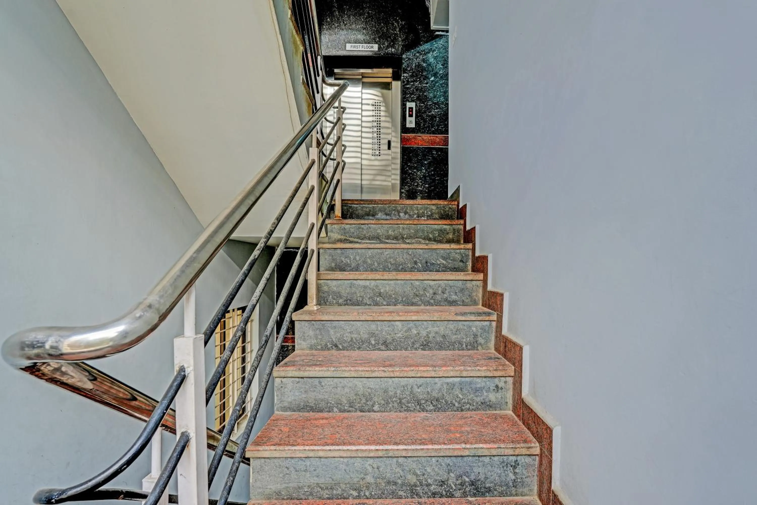 Lobby or reception in Hotel O Skylark Service Apartment