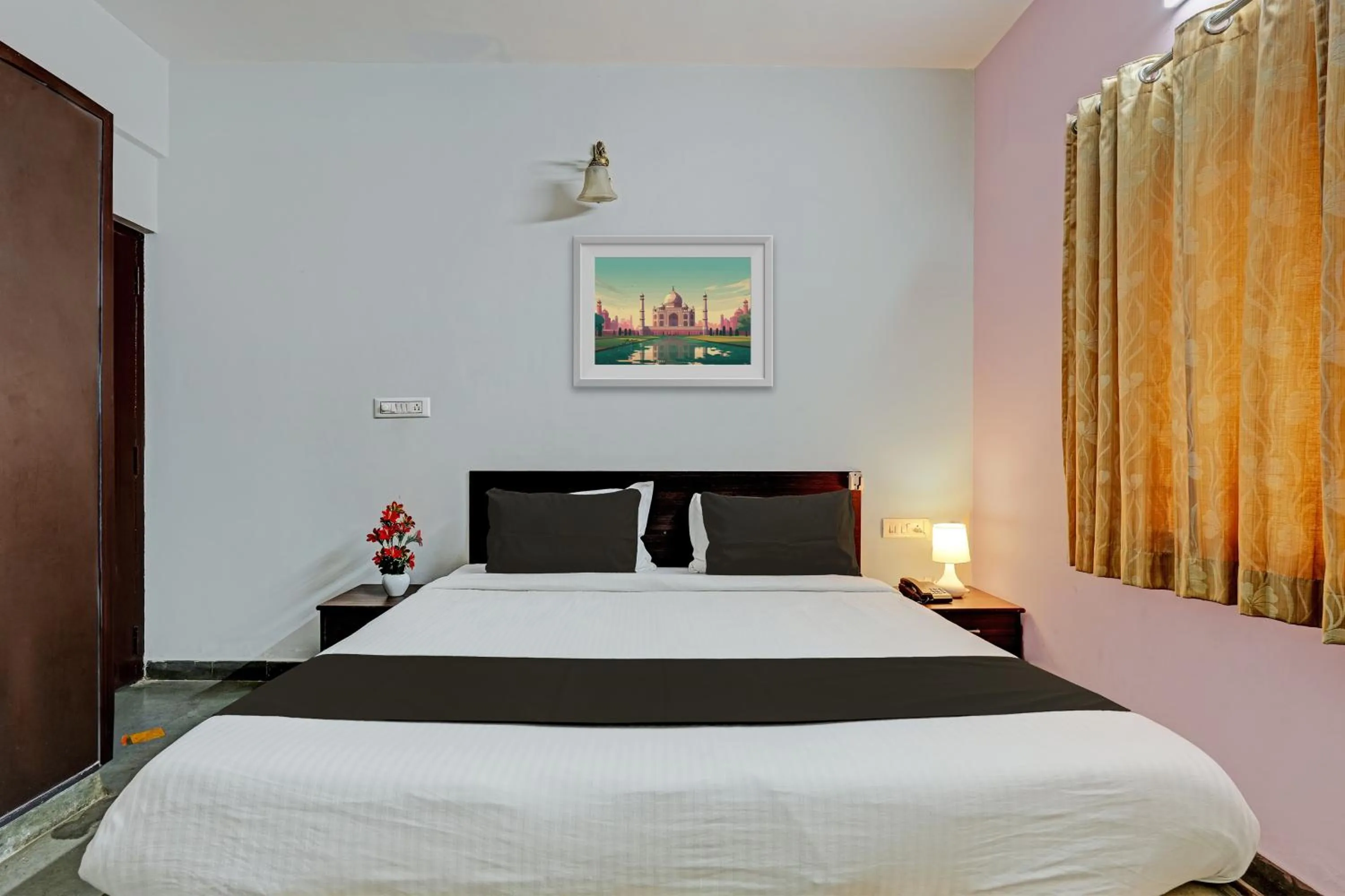 Bedroom in Hotel O Skylark Service Apartment