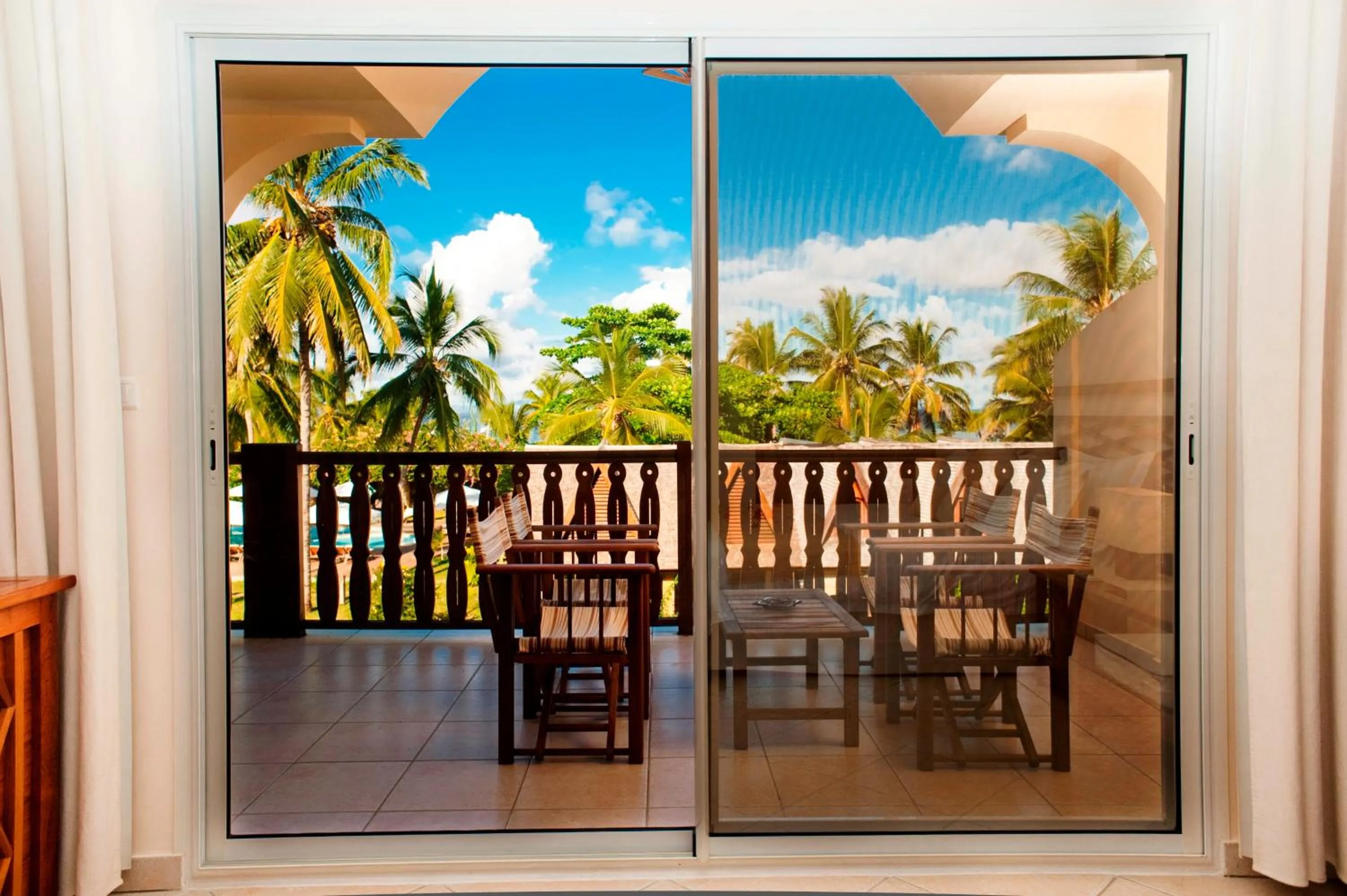 Balcony/Terrace in Royal Beach Hôtel