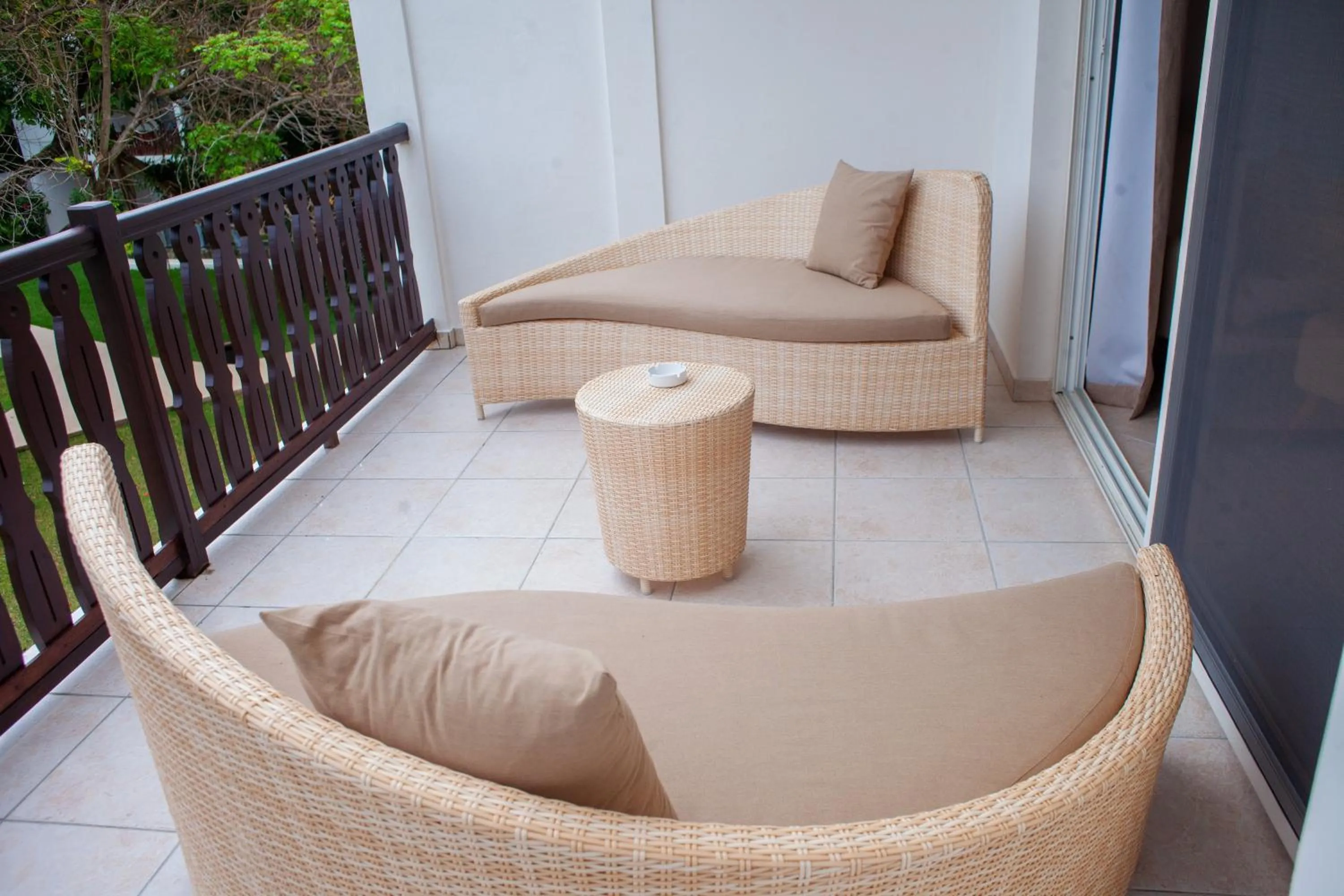 Balcony/Terrace in Royal Beach Hôtel