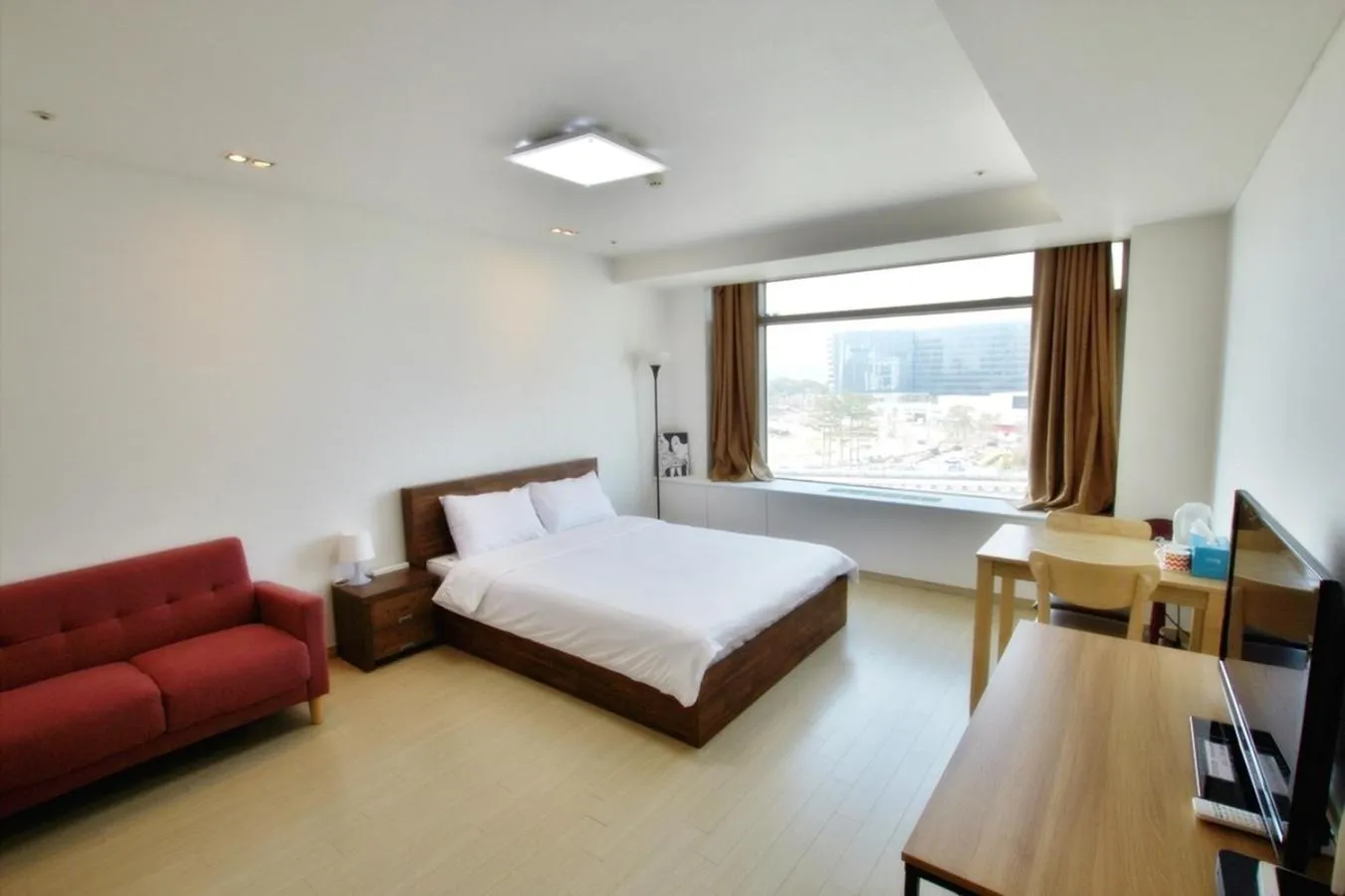 Bed in Incheon Airport Guesthouse