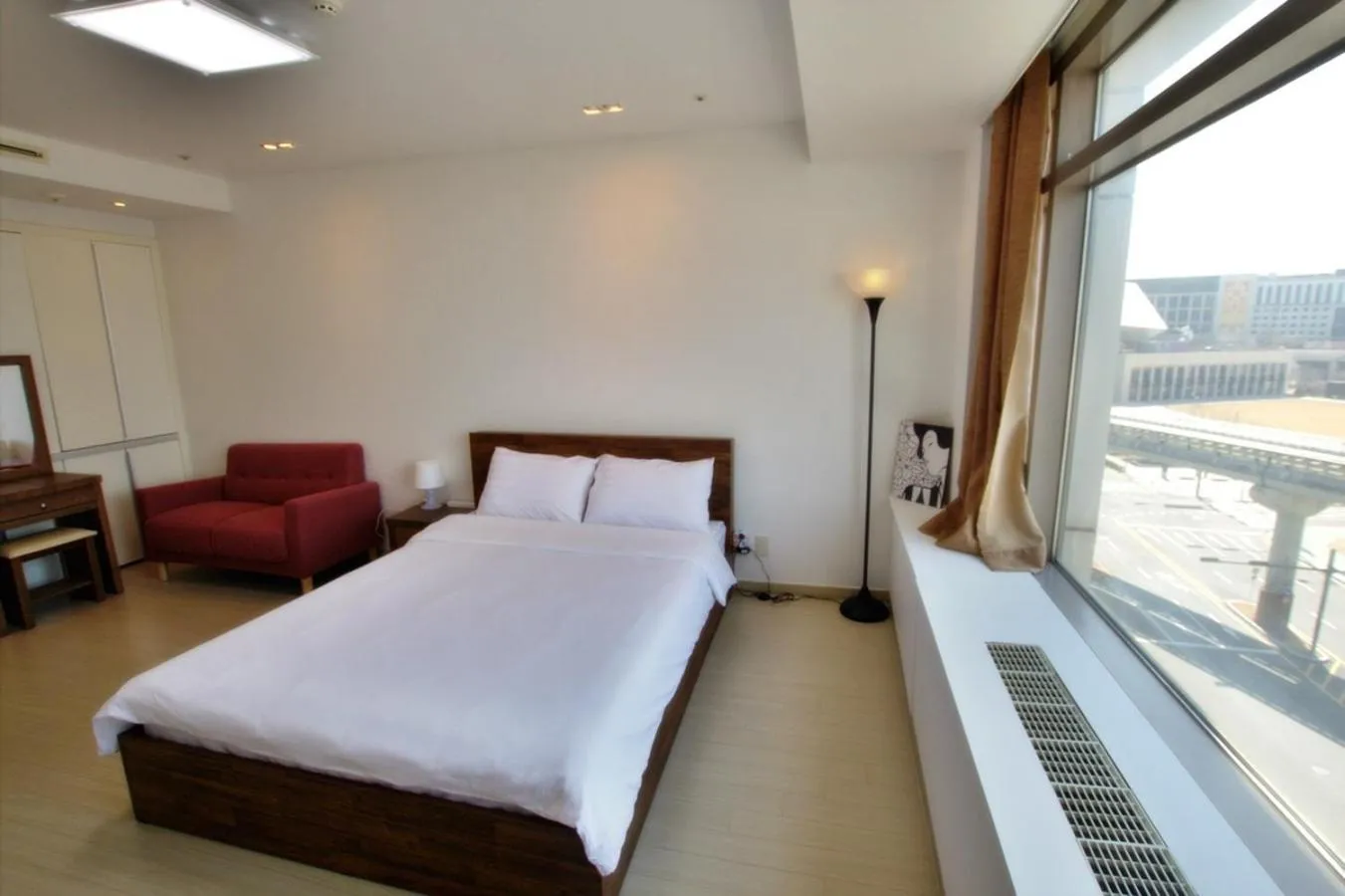 Bed in Incheon Airport Guesthouse