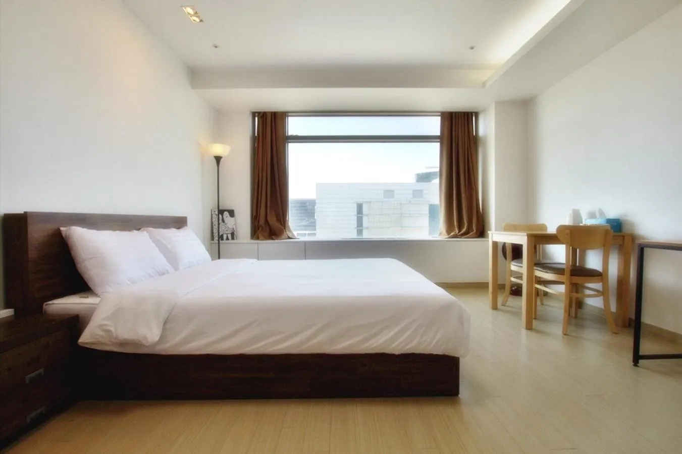 Bed in Incheon Airport Guesthouse
