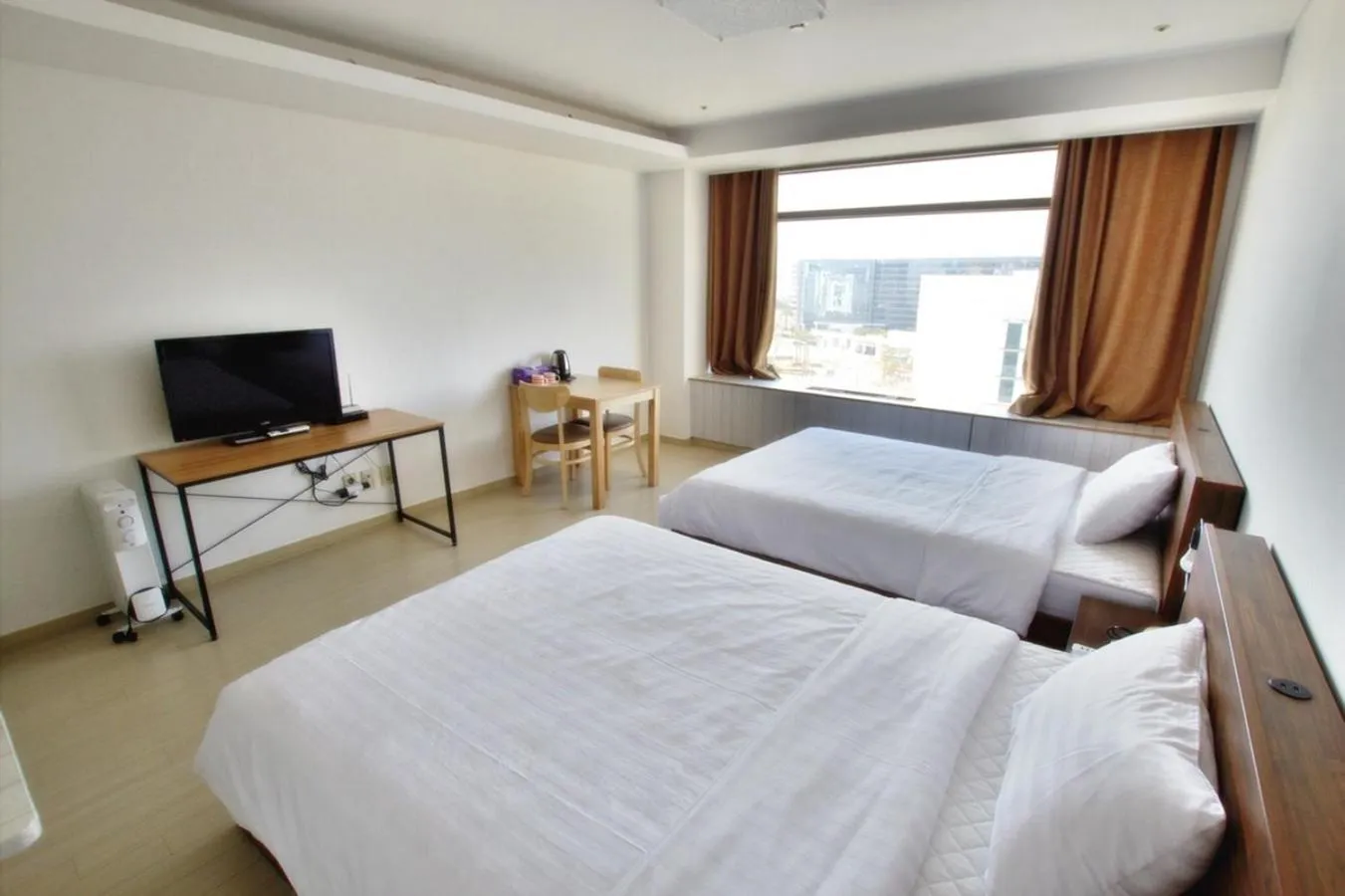 Bed in Incheon Airport Guesthouse