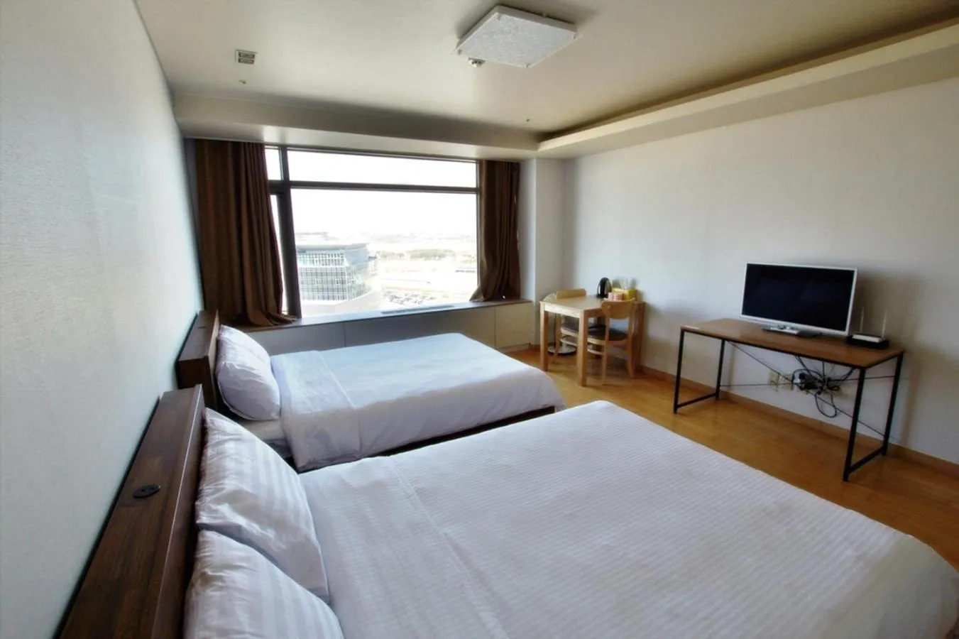 Bed in Incheon Airport Guesthouse