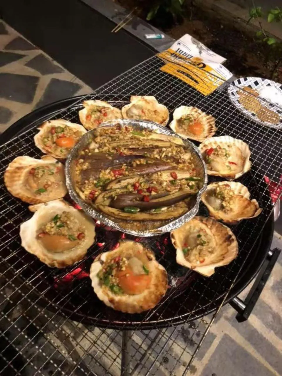 BBQ facilities in Saipan Skyline Designers Hotel