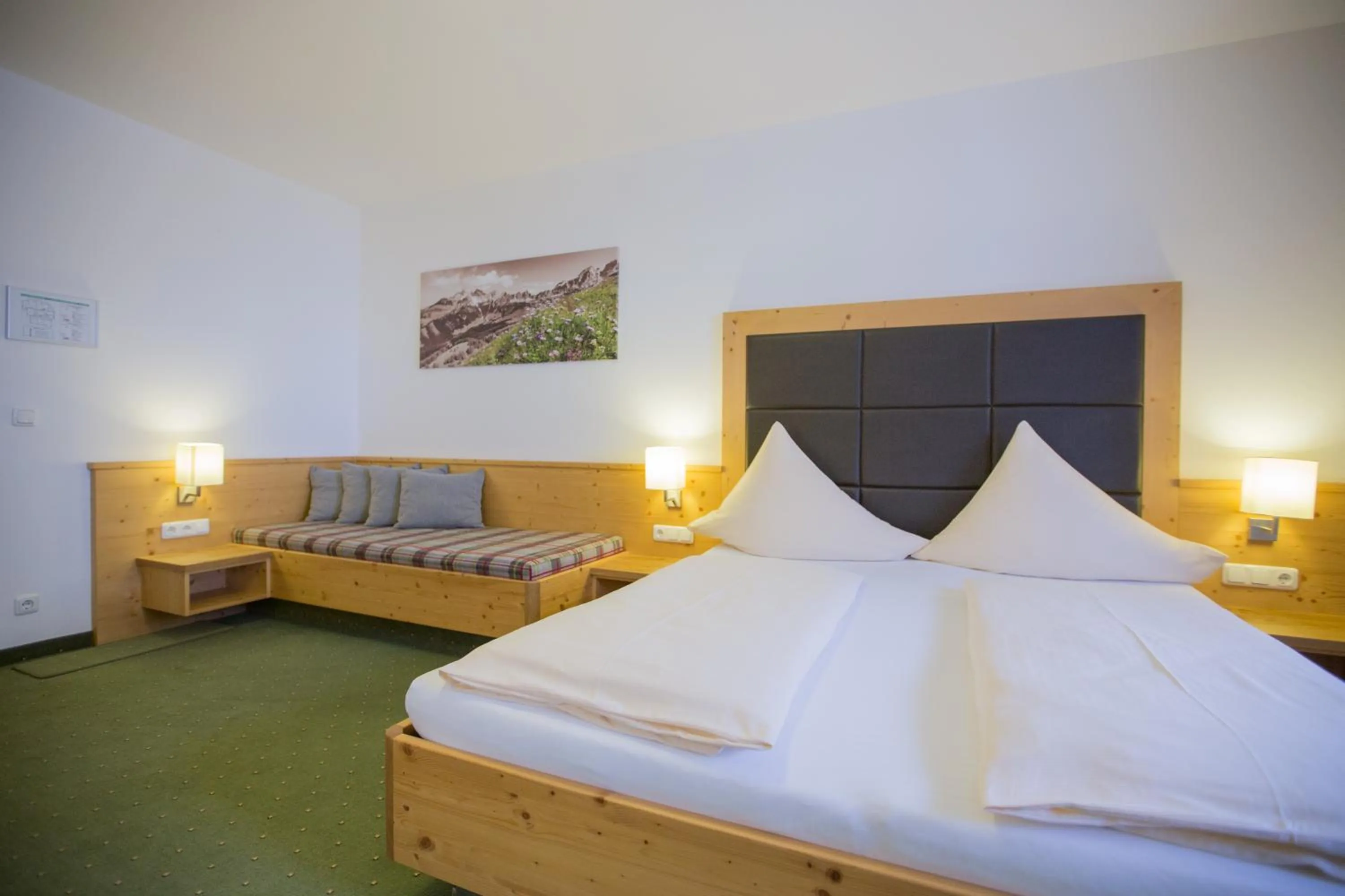 Photo of the whole room, Bed in Hotel Ennskraxblick