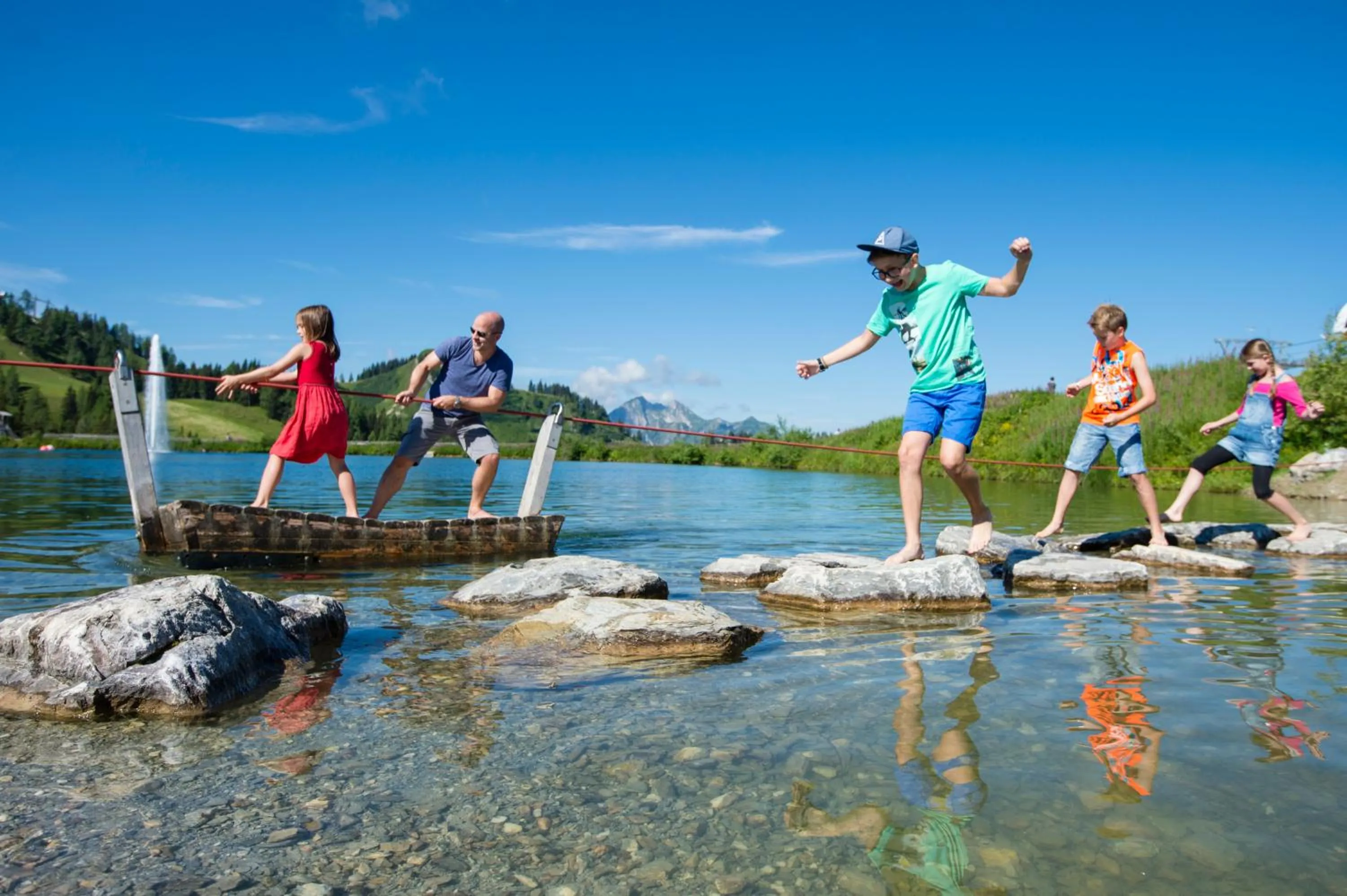 Children play ground in Hotel Ennskraxblick