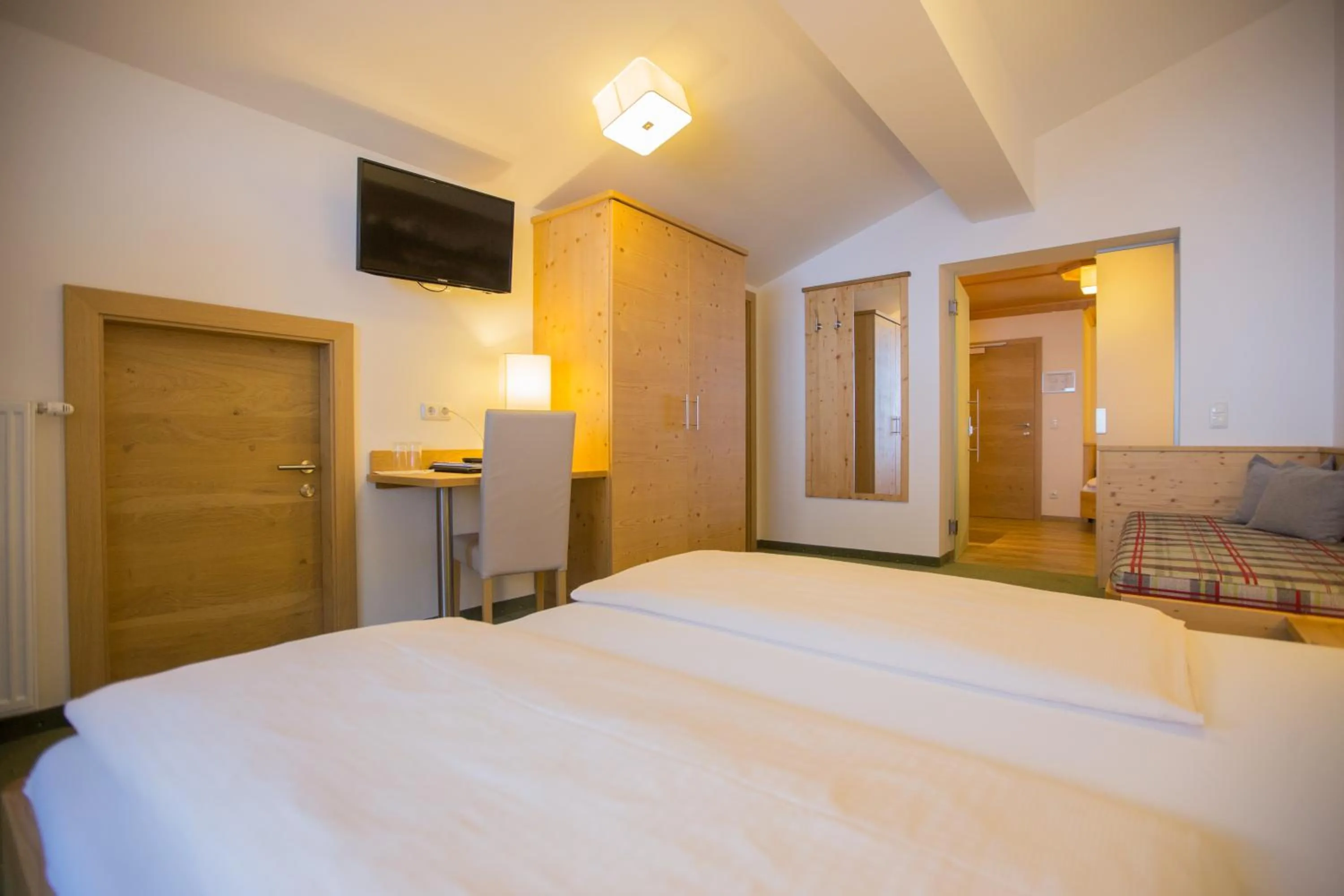 Photo of the whole room, Bed in Hotel Ennskraxblick