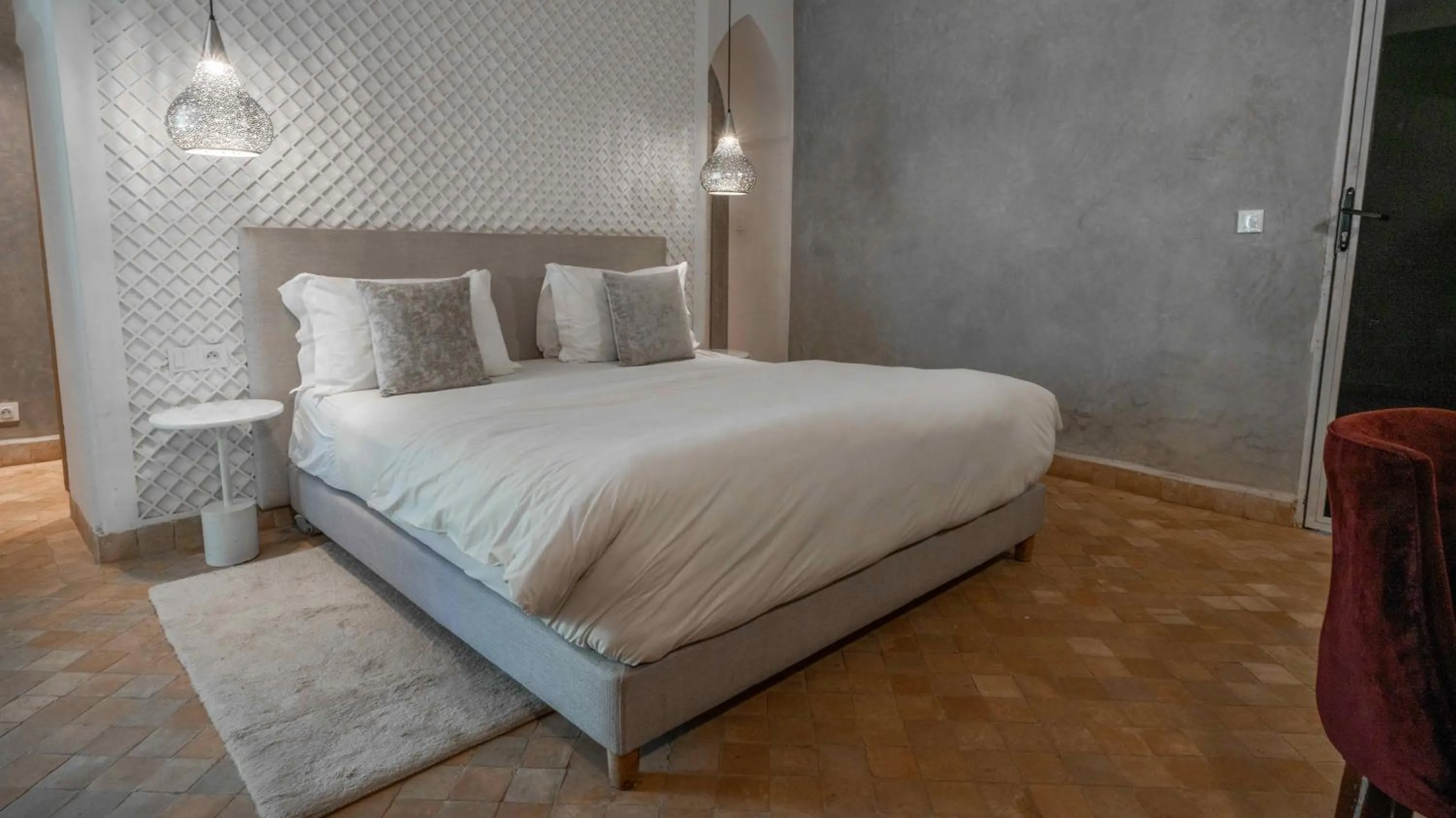 Bed in Riad Jawad & Spa