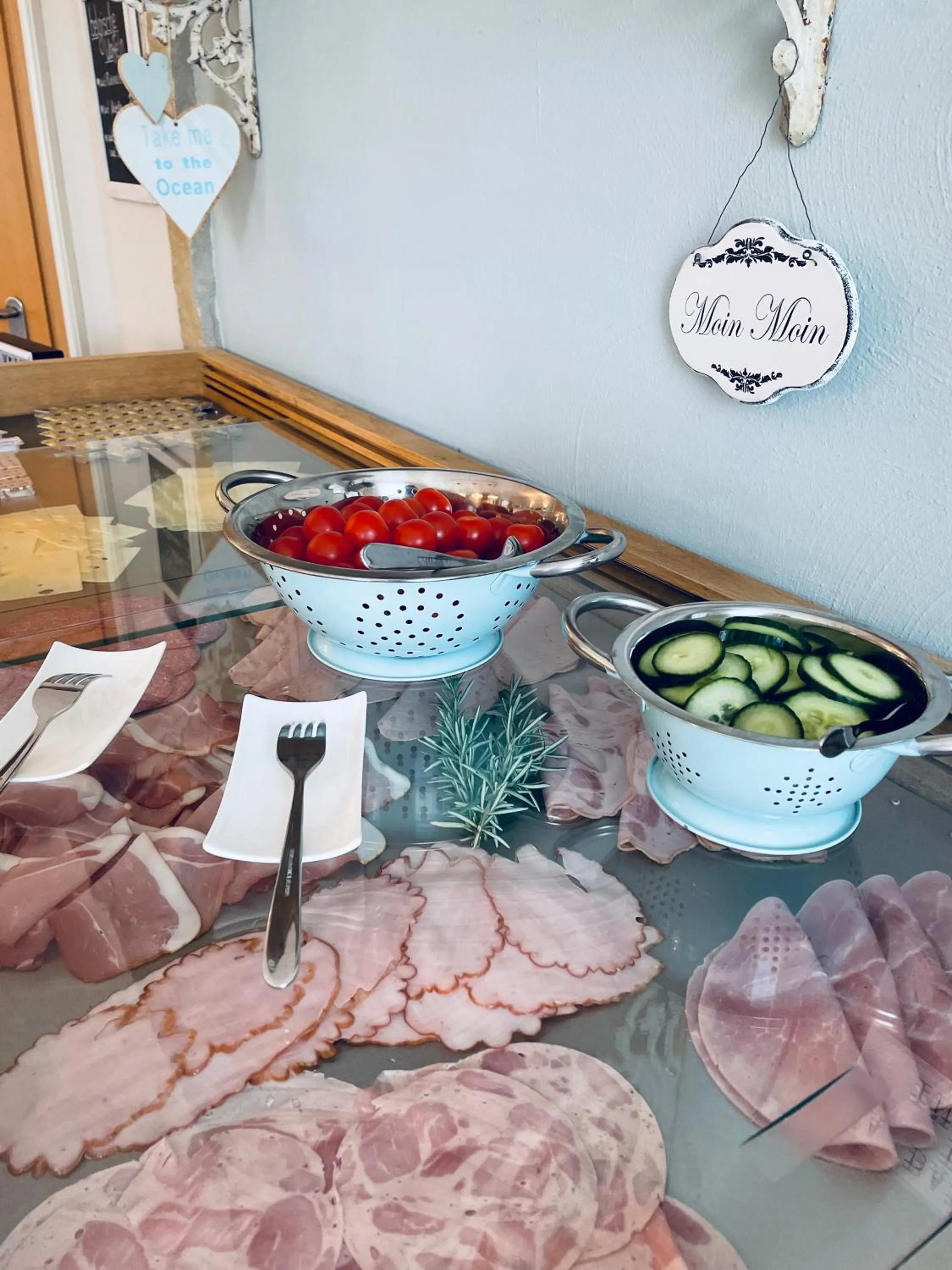 Buffet breakfast in Hotel-Bistro-Europa