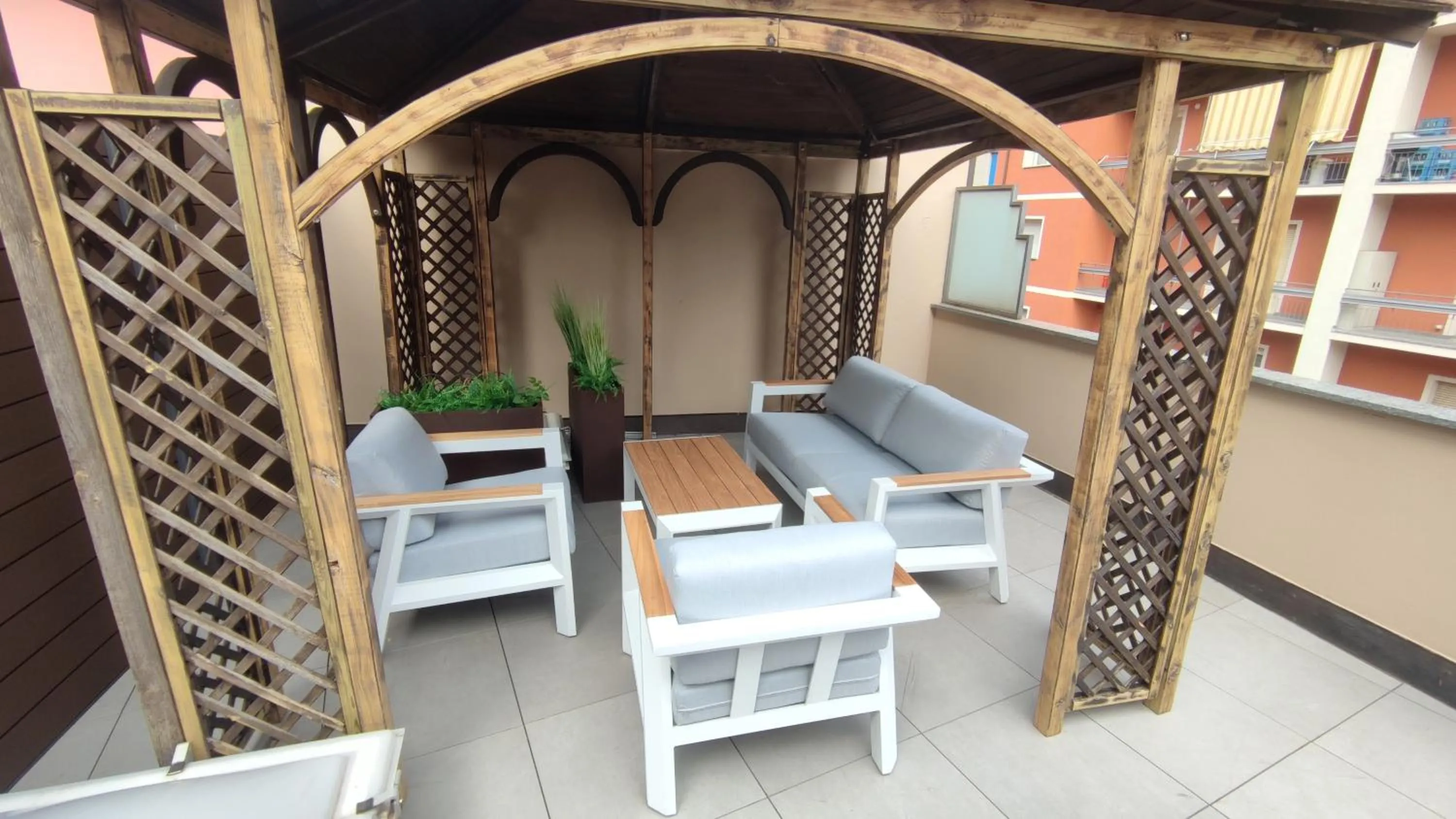 Balcony/Terrace in Hotel Emiliana