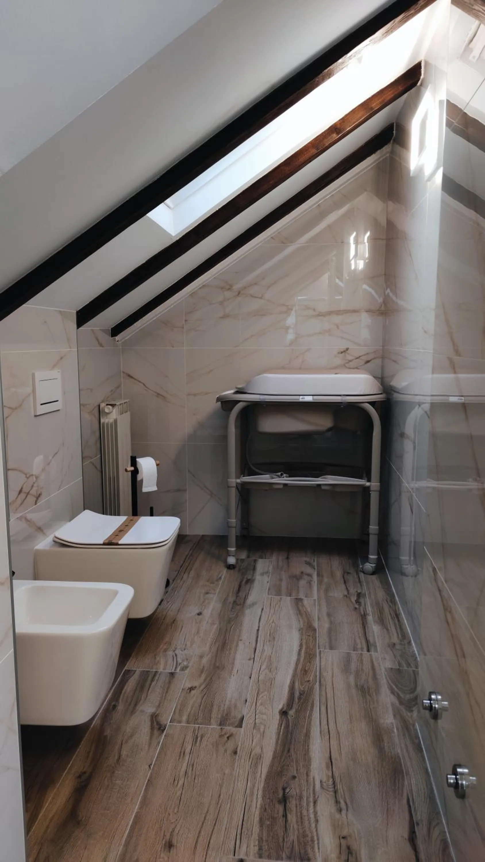 Toilet in Hotel Emiliana