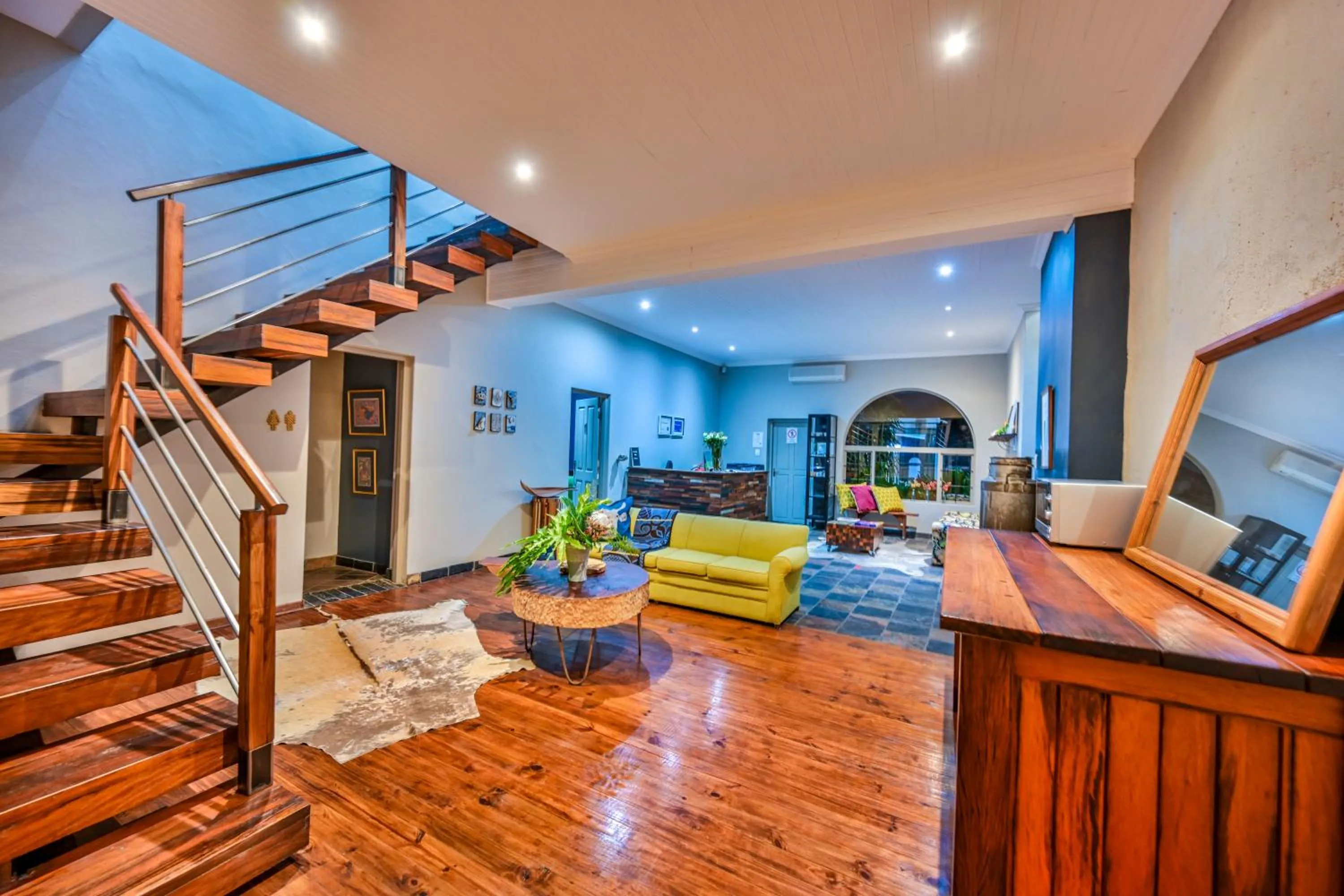 Seating area in Blue Rain Guest House
