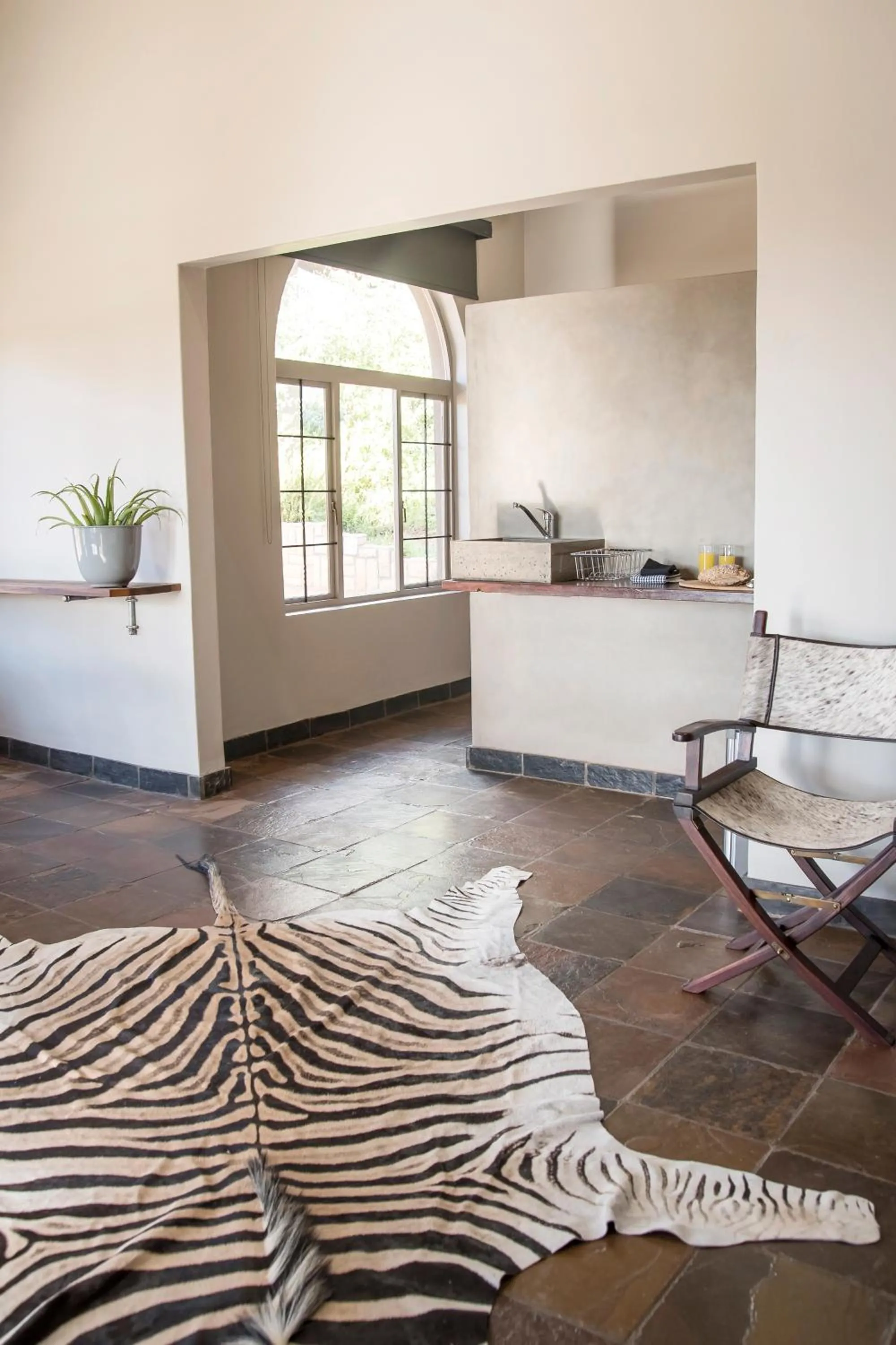 Living room in Blue Rain Guest House