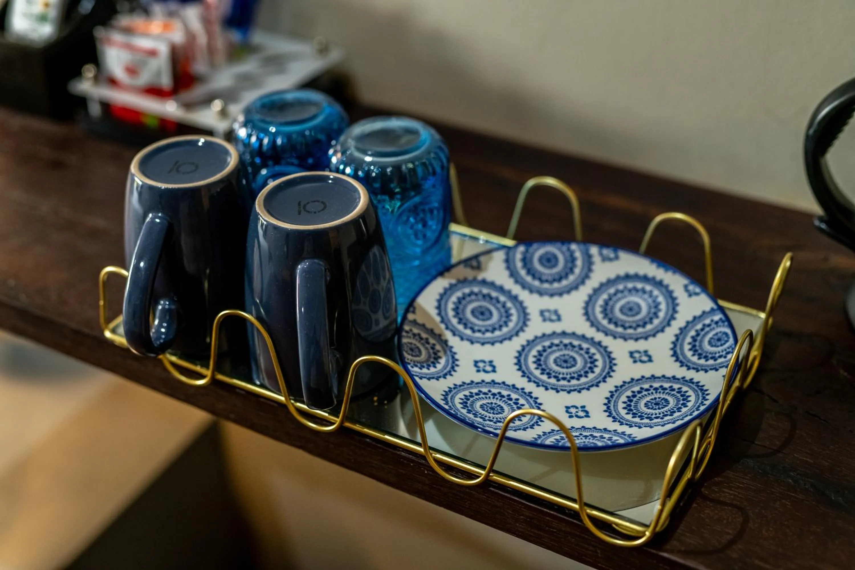 Decorative detail in Blue Rain Guest House