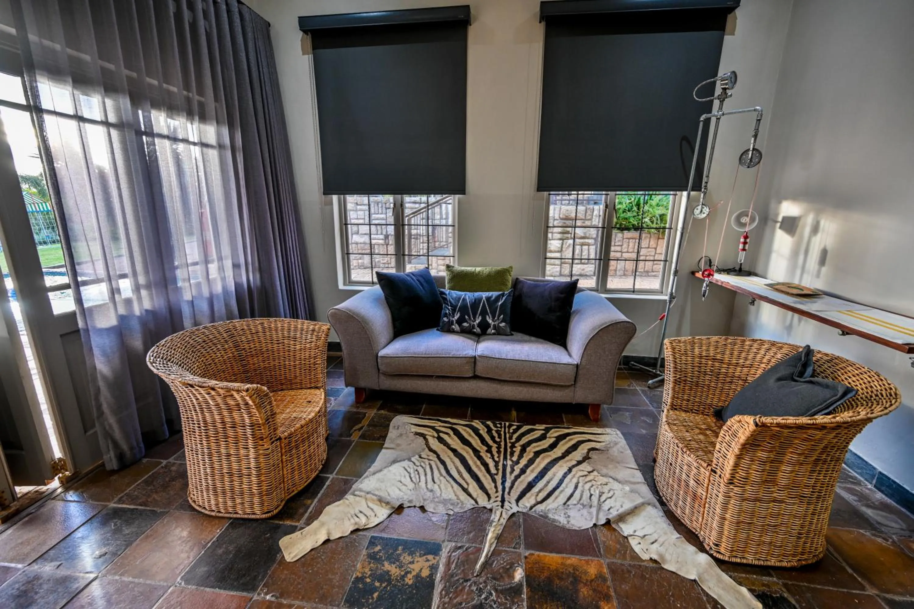 Seating area in Blue Rain Guest House