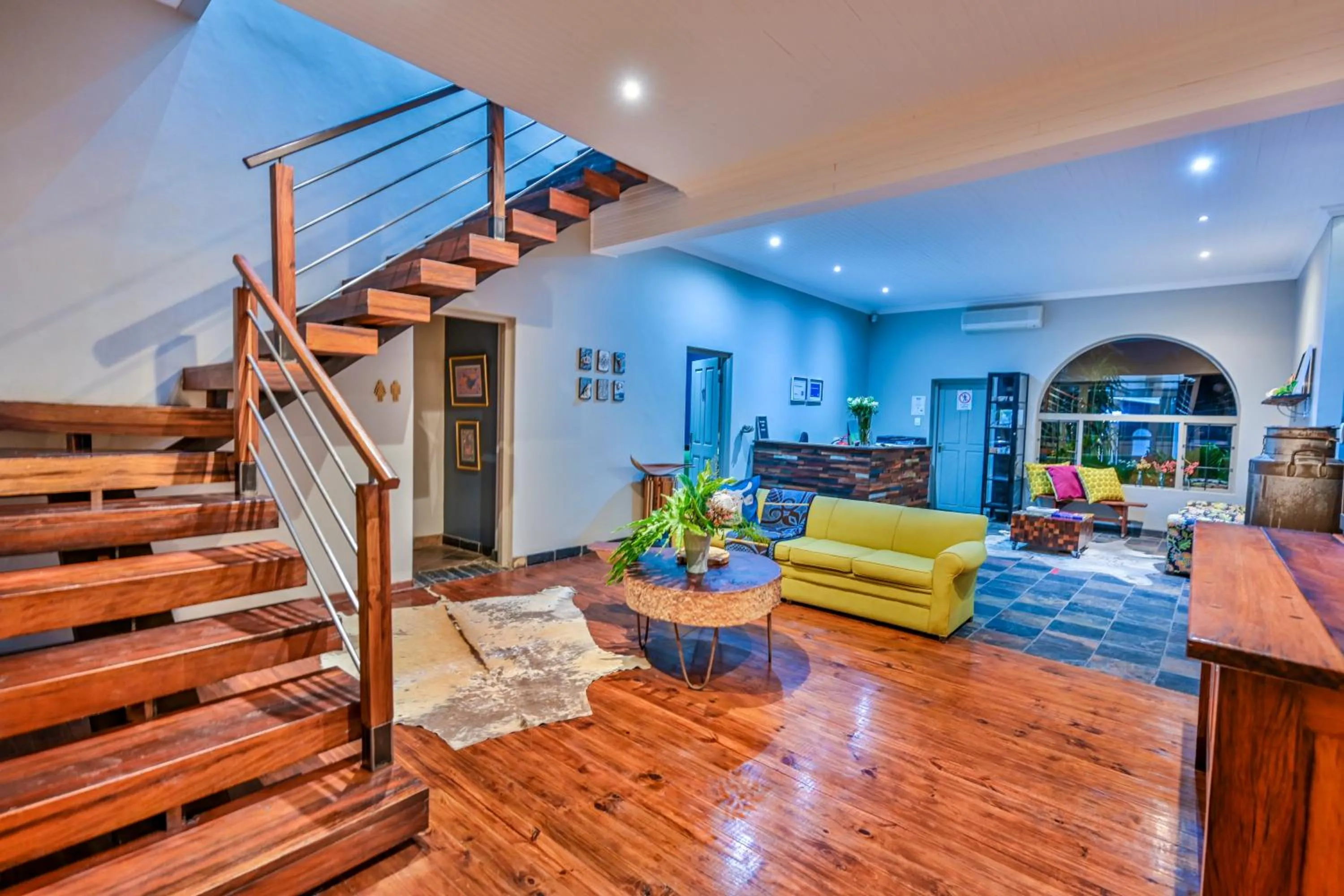 Lobby or reception in Blue Rain Guest House