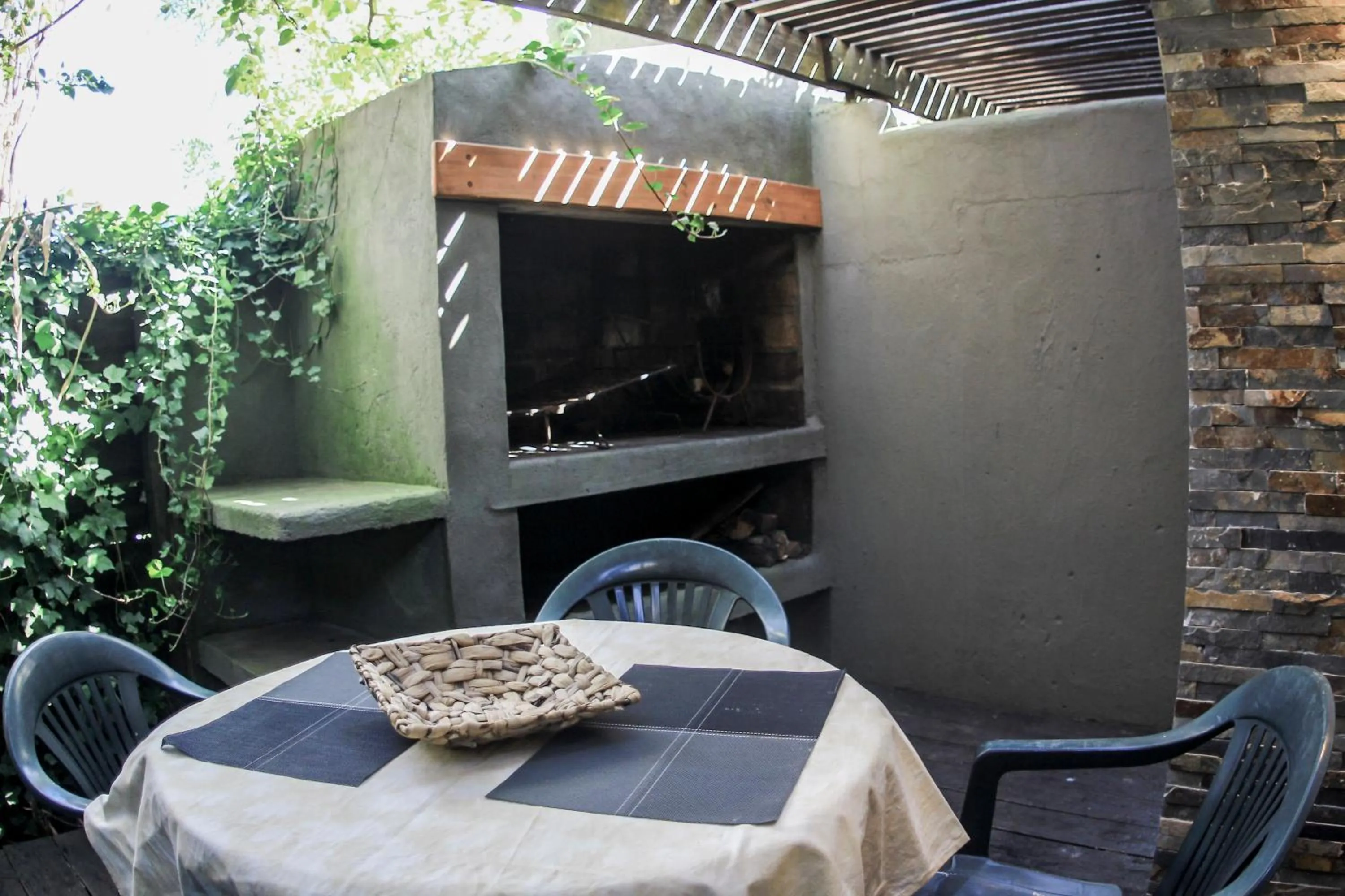 Patio in Aloe Village Aparthotel & Spa