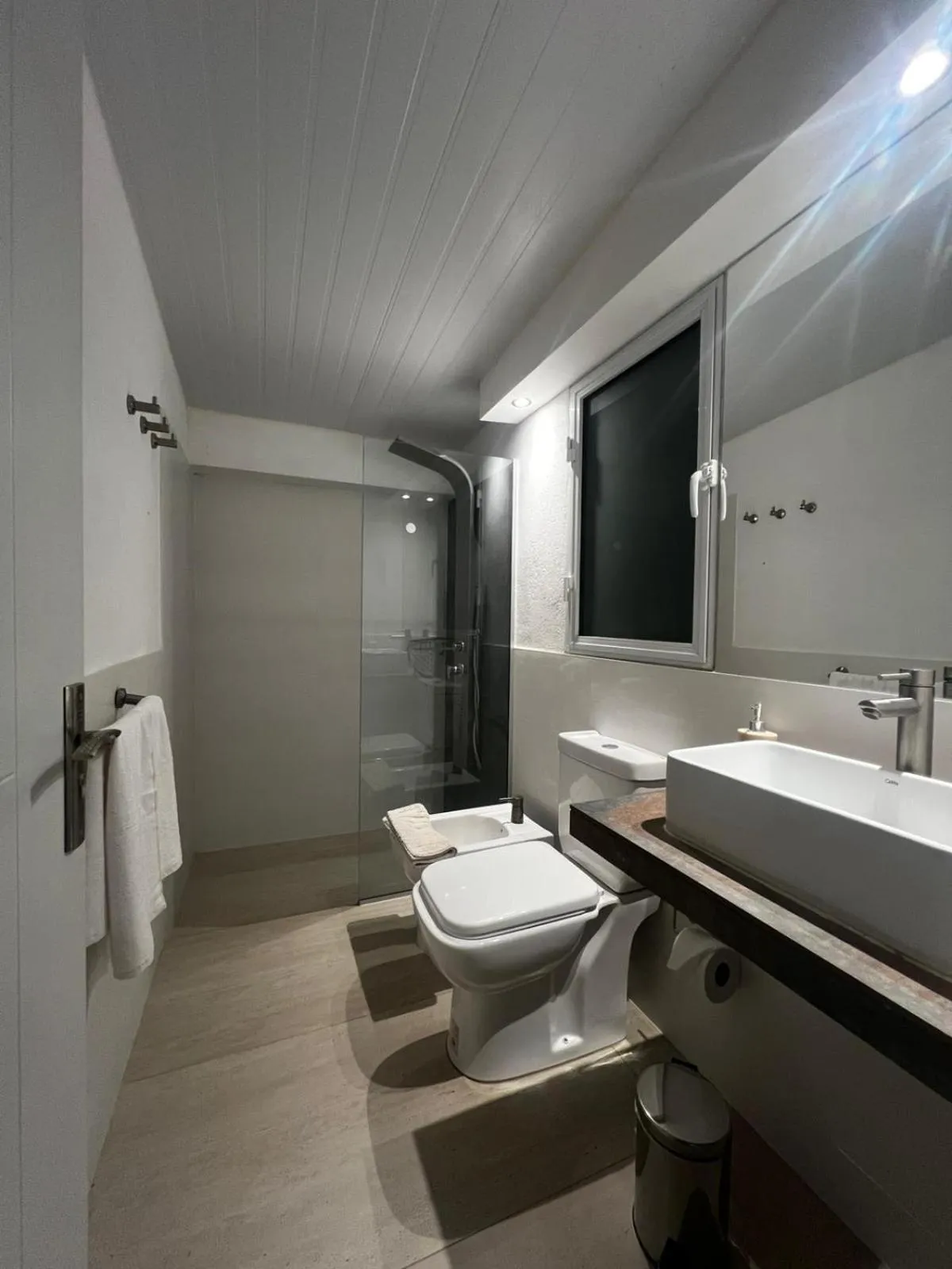 Shower in Aloe Village Aparthotel & Spa