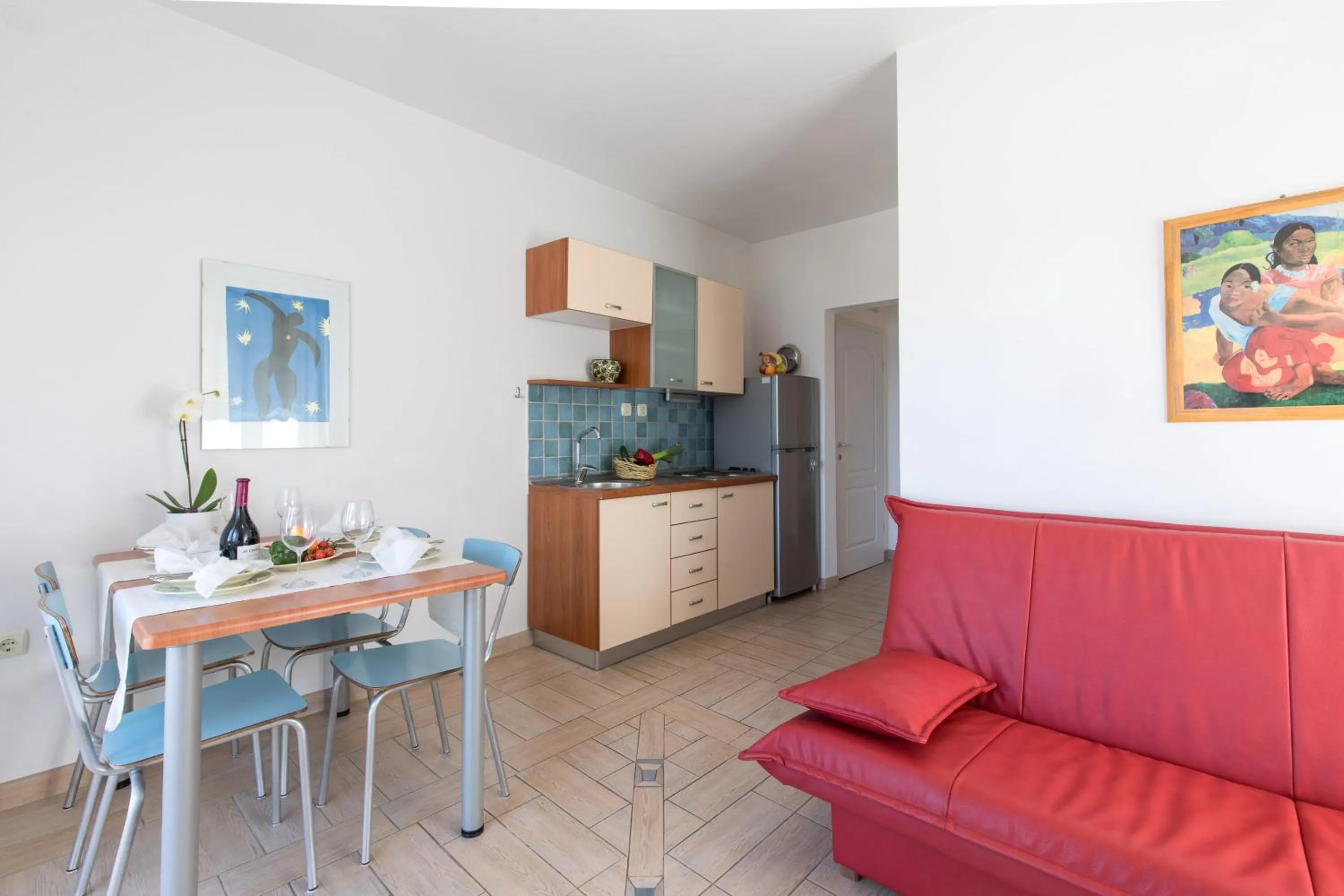 Dining area in Apartments Ivona
