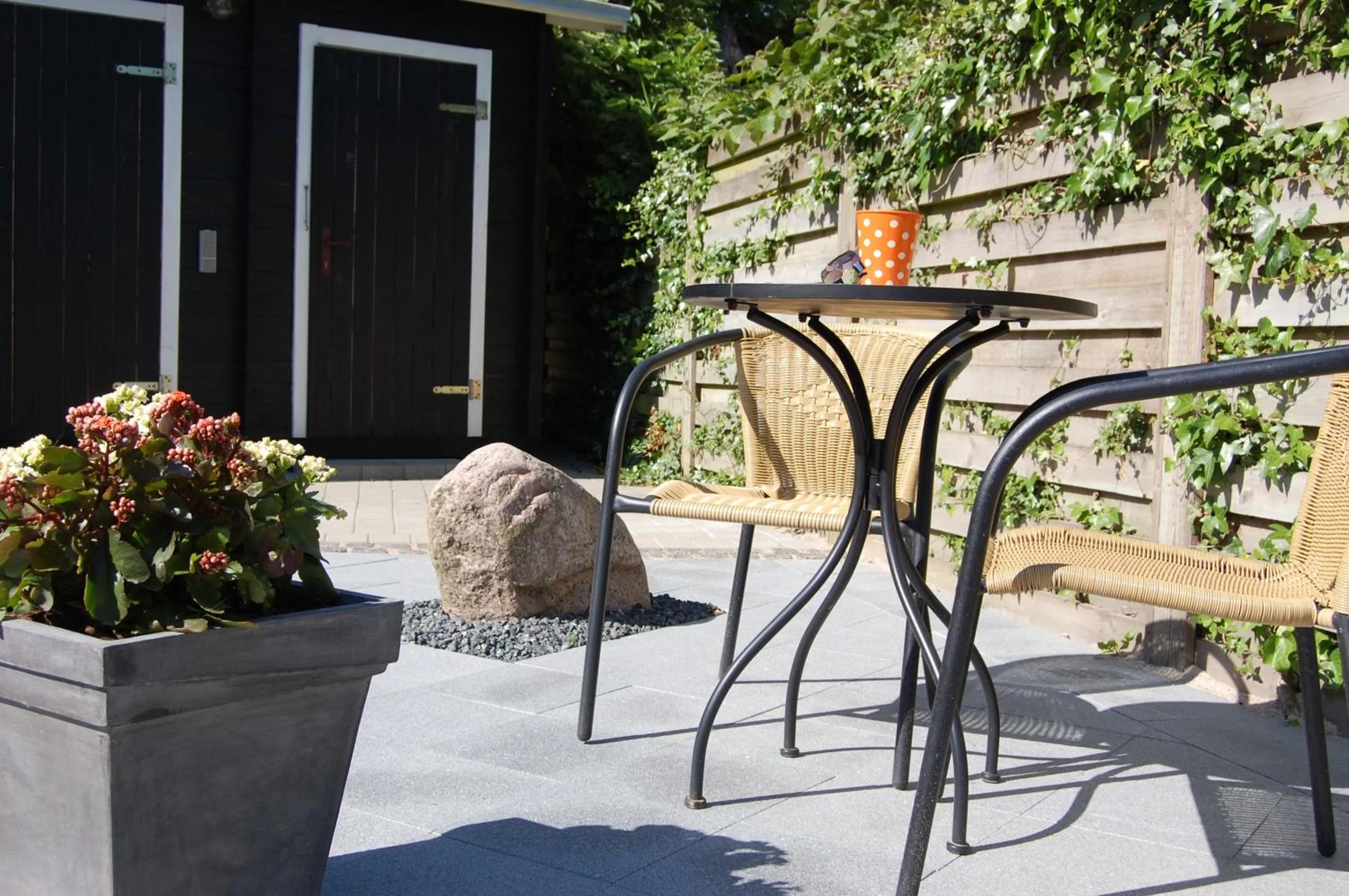 Balcony/Terrace in Den Gamle Købmandsgaard Bed & Breakfast