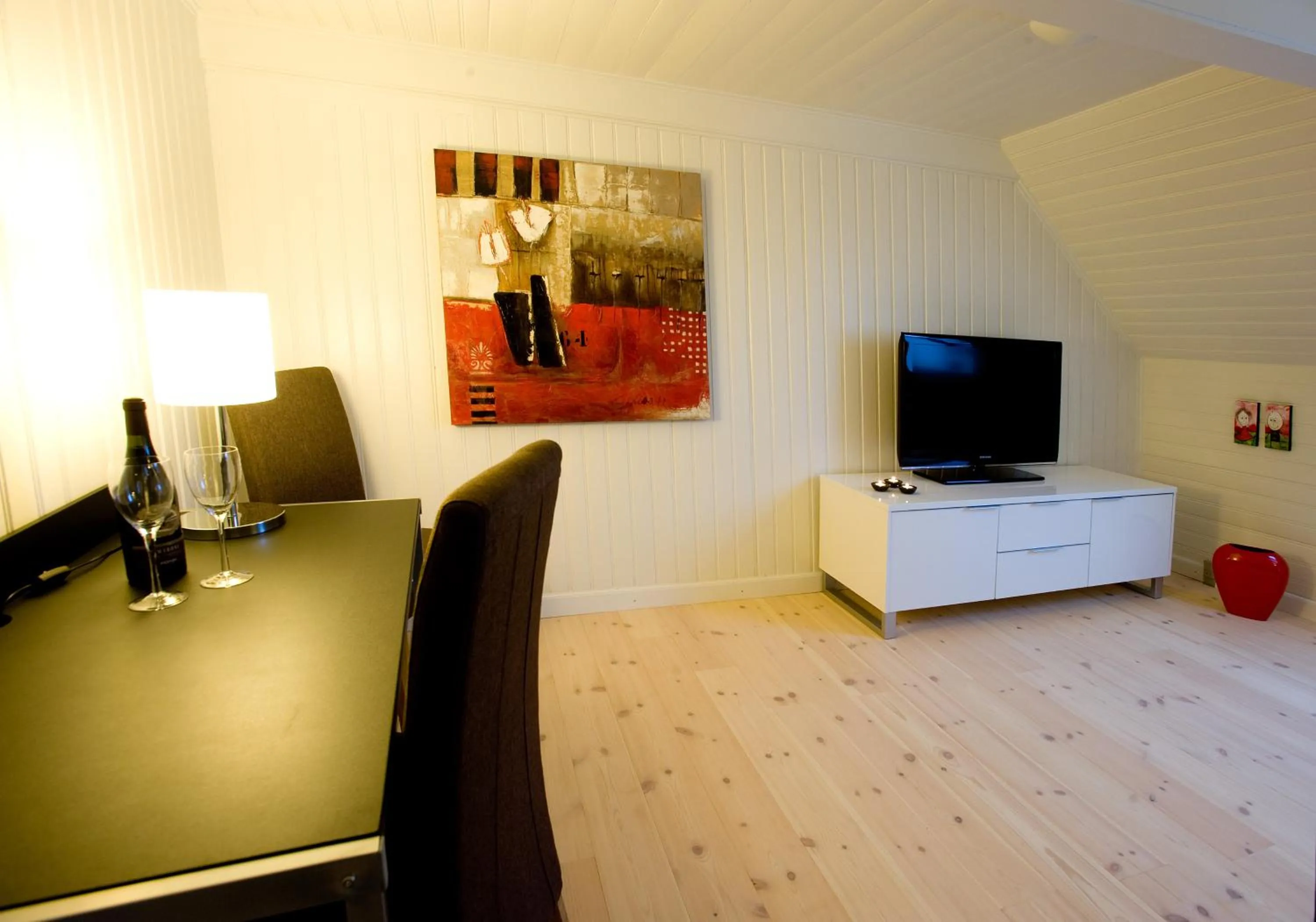 Photo of the whole room in Den Gamle Købmandsgaard Bed & Breakfast