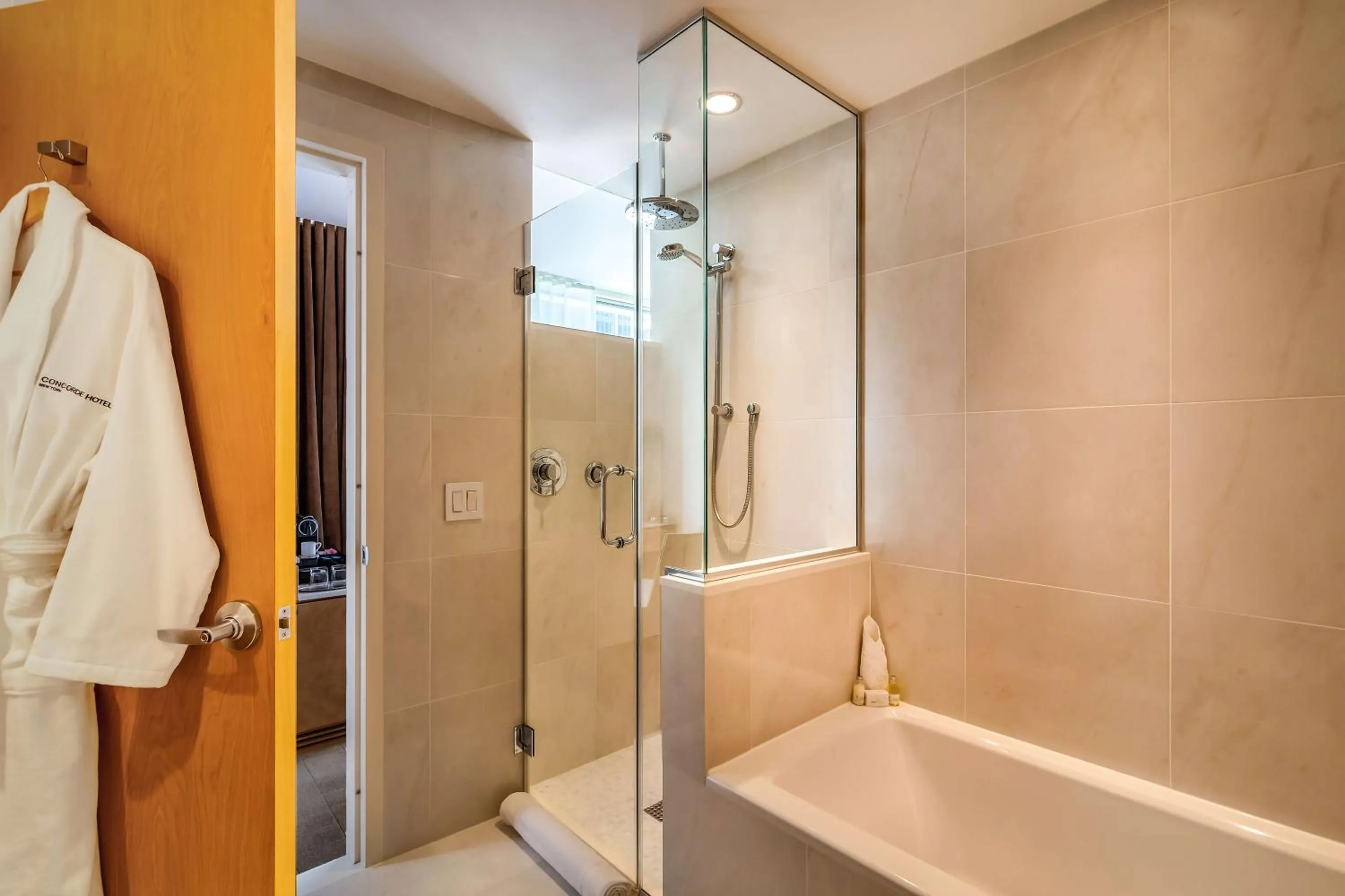 Bathroom in Concorde Hotel New York